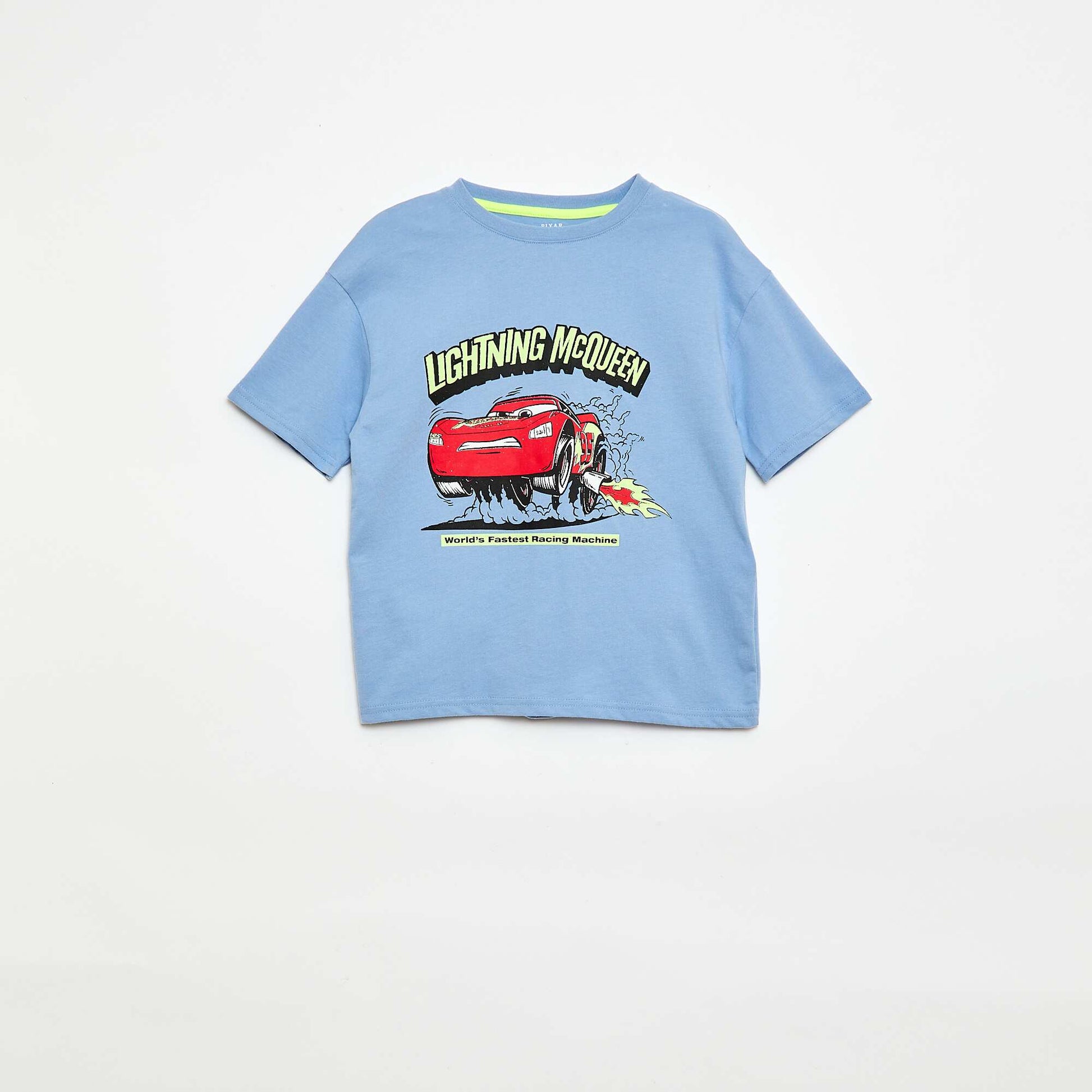 'Disney' T-shirt and Bermuda Set - 2 Pieces BLUE