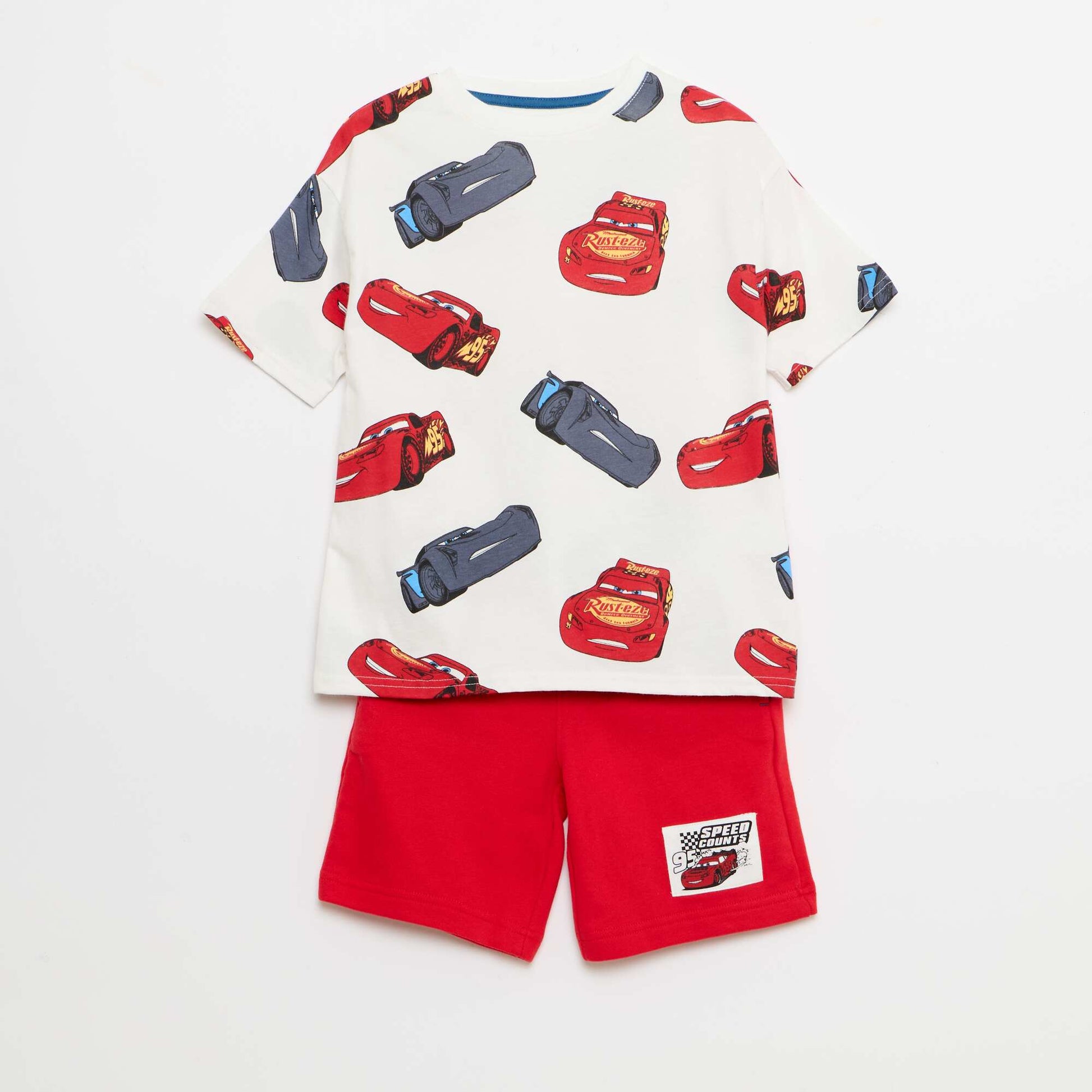 Disney T-shirt + Bermuda Set - 2 Pieces WHITE