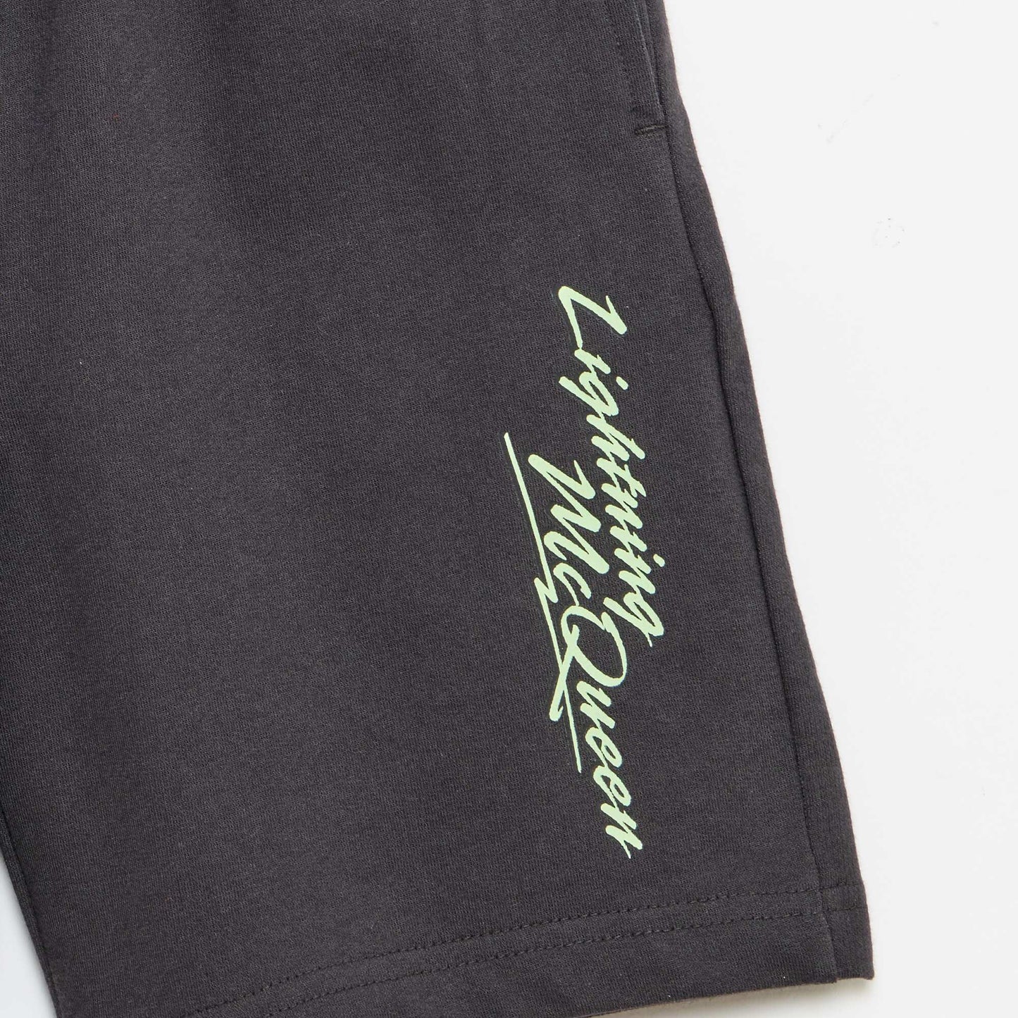 Pack of 'Cars' Fleece Bermuda Shorts BROWN