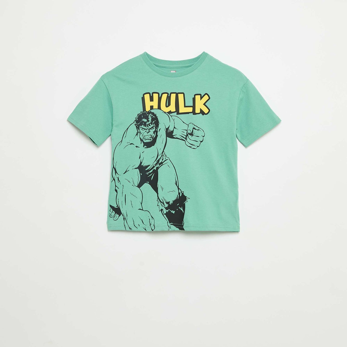 'Marvel' short-sleeved T-shirt GREEN