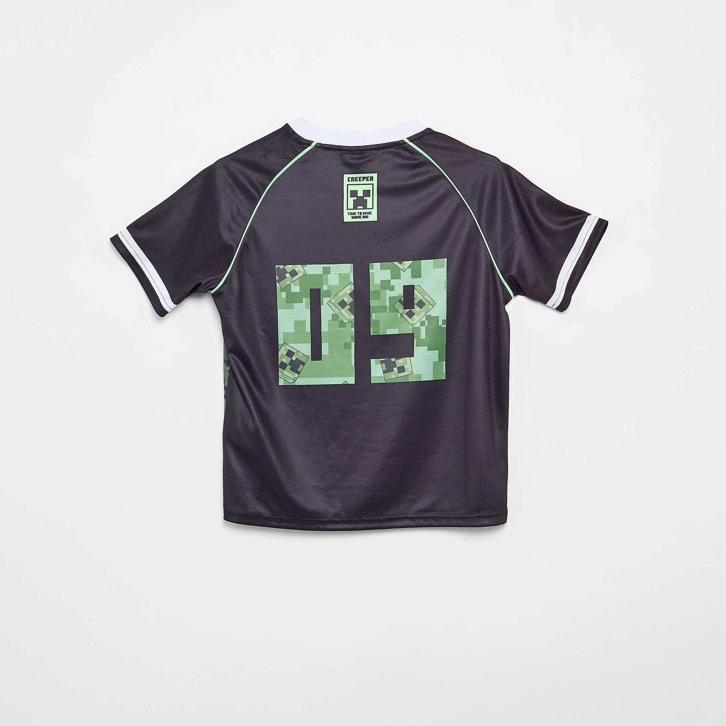 Minecraft Bermuda Shorts + T-shirt Set BLACK