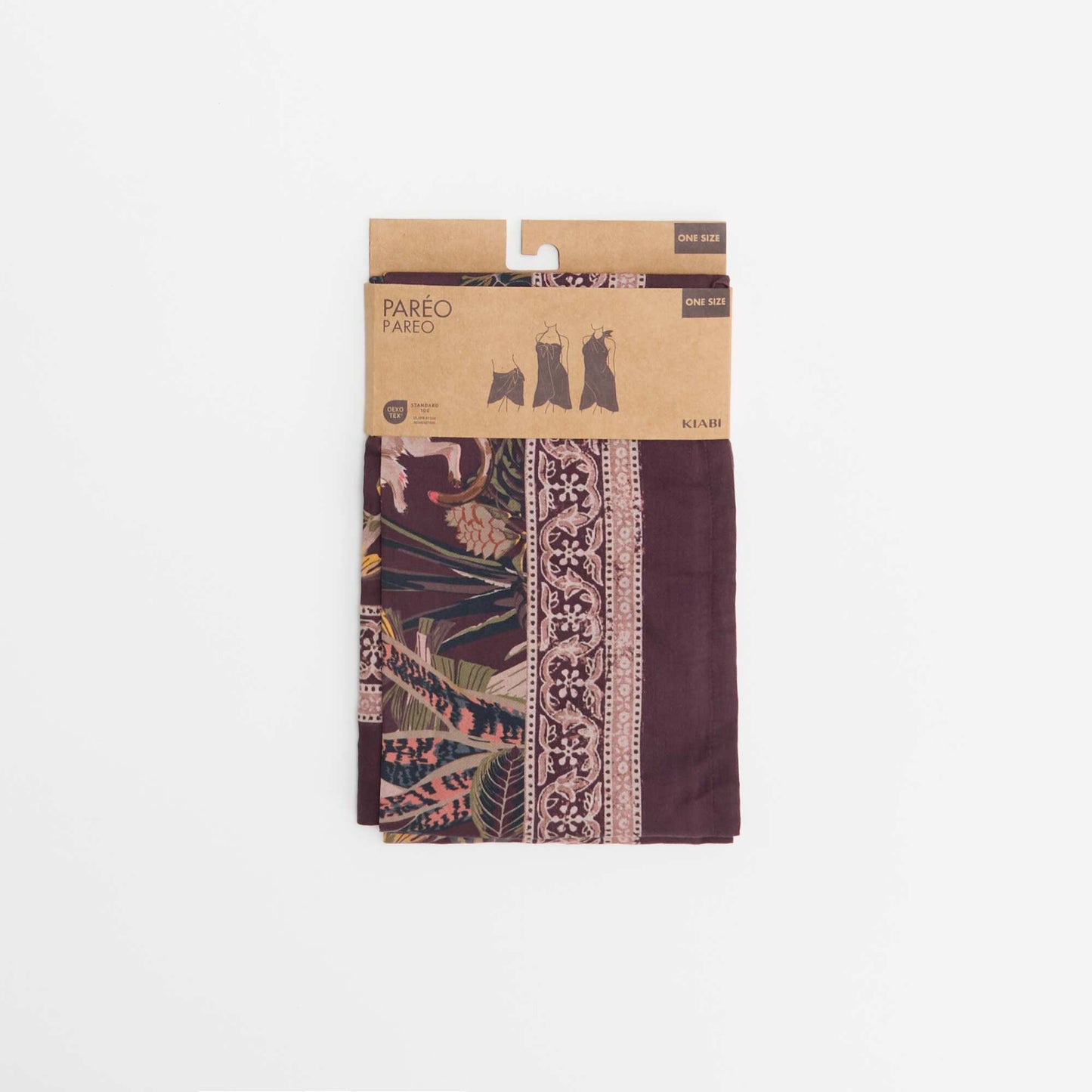 Printed Pareo RED