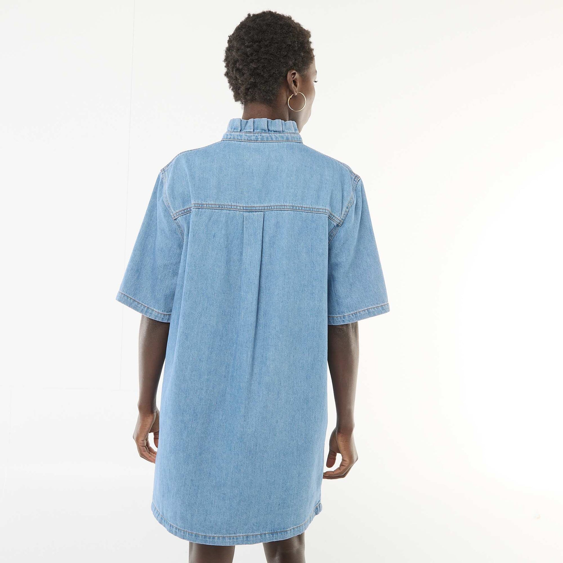 Denim Dress BLUE