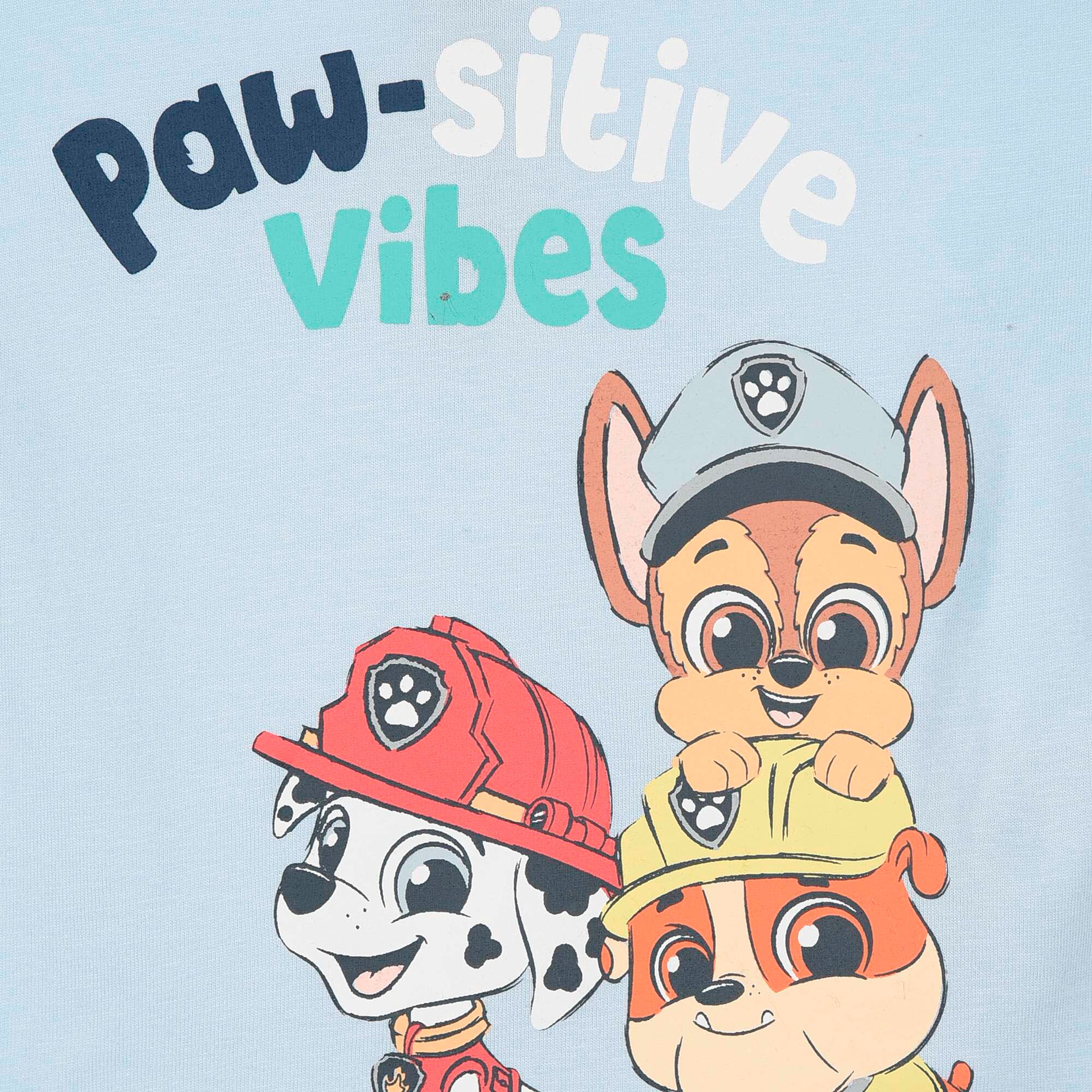 'Paw Patrol' Shorts + T-shirt Set - 2 Pieces BLUE