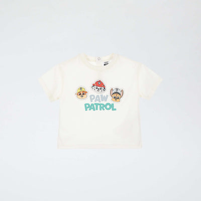 'Paw Patrol' short-sleeved T-shirt WHITE