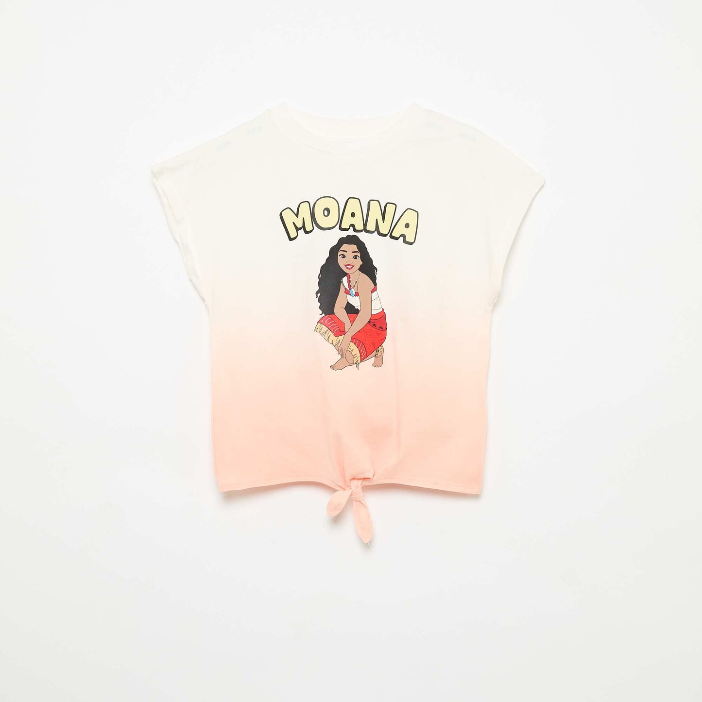 Ruffled Shorts and 'Disney' T-shirt Set ORANGE