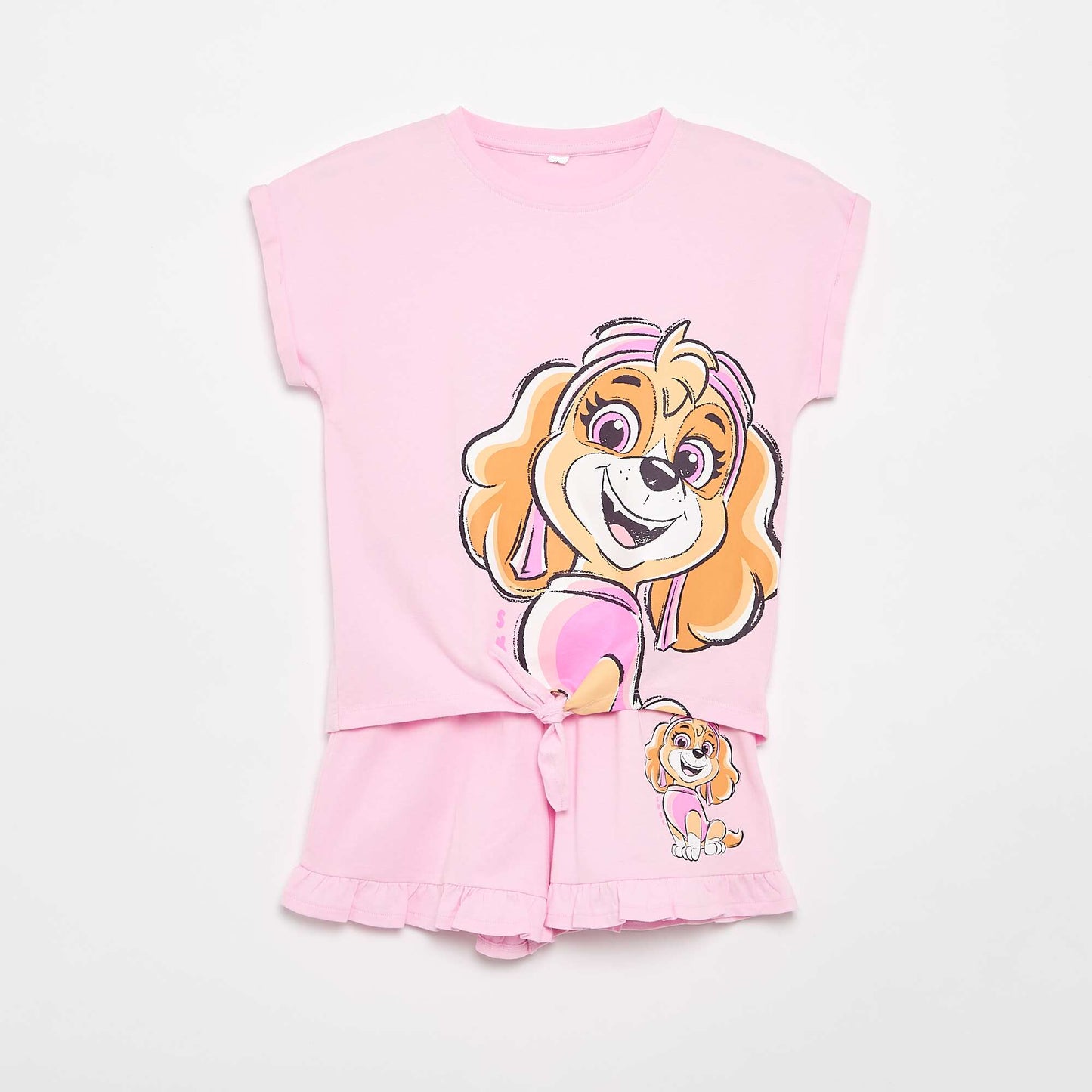 'Paw Patrol' Shorts and T-shirt Set PINK