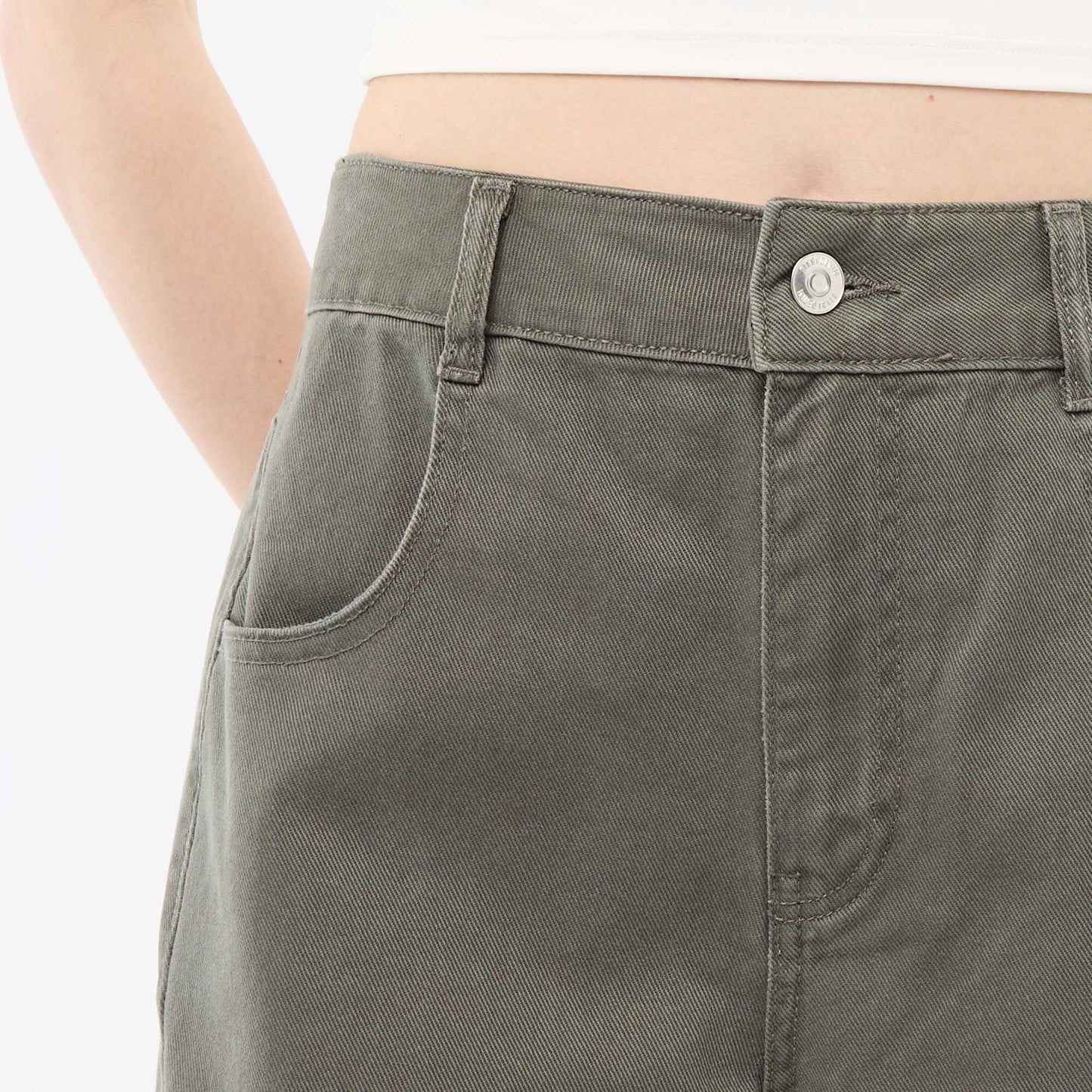 Balloon Fit Trousers KHAKI