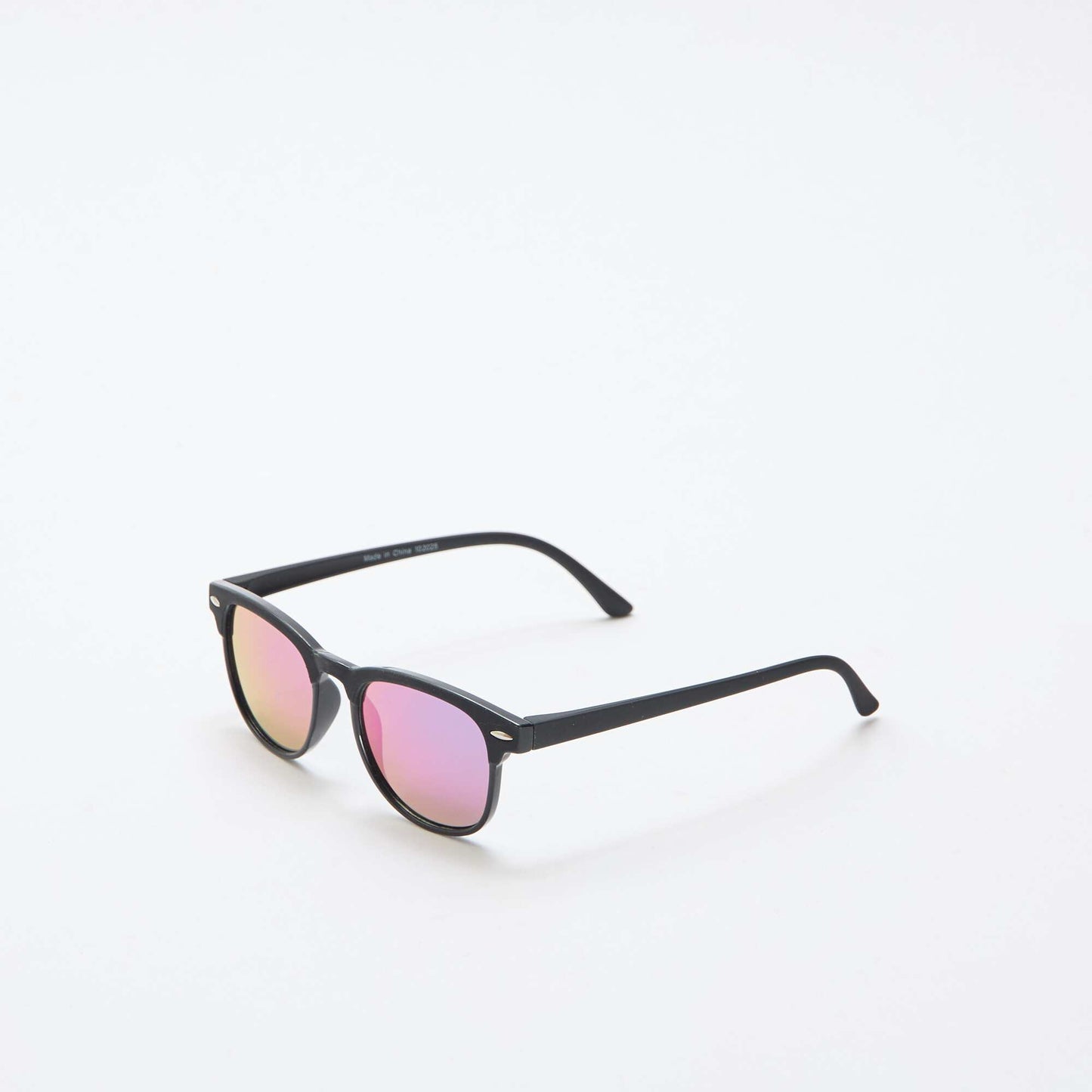 Classic Solid Color Sunglasses BLACK