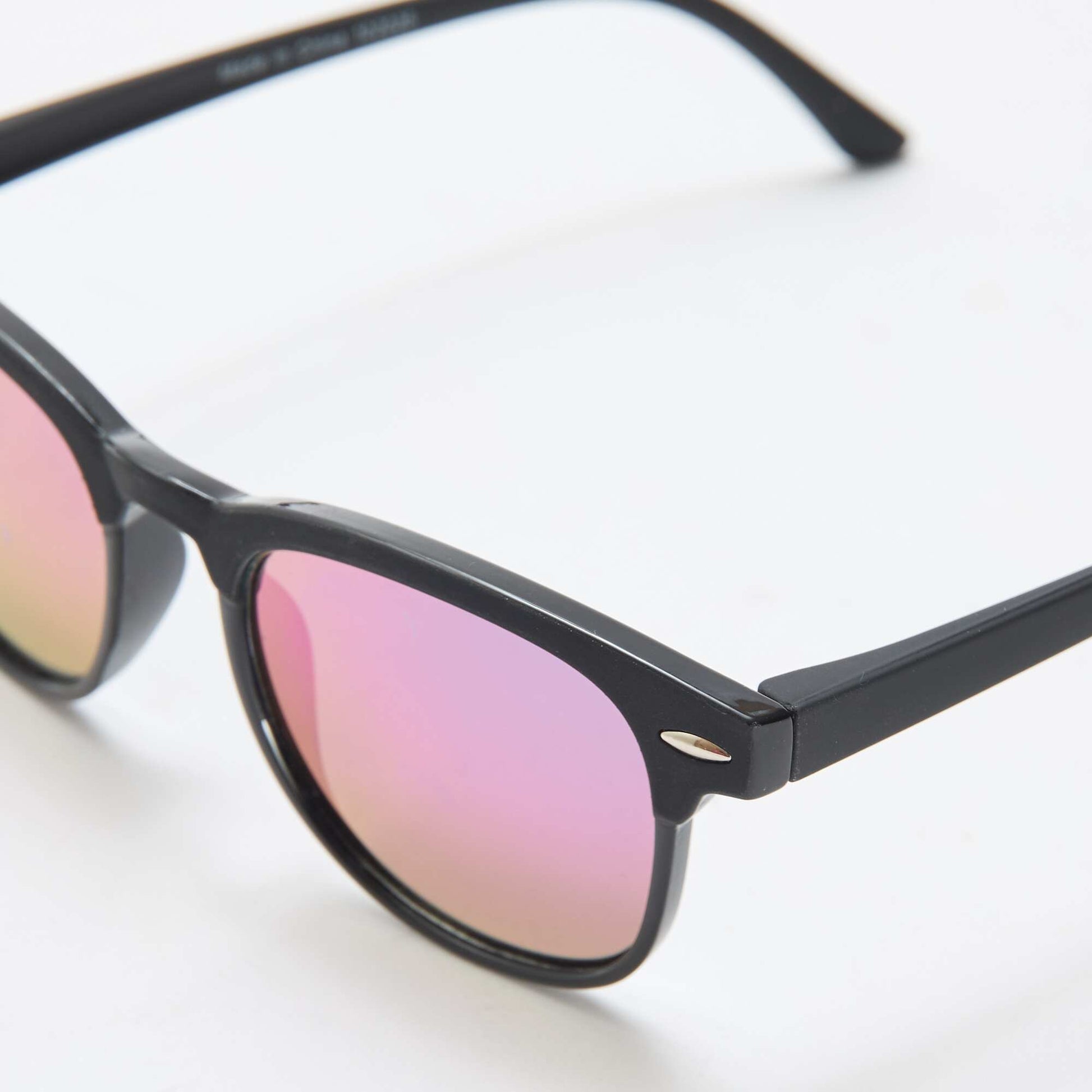Classic Solid Color Sunglasses BLACK