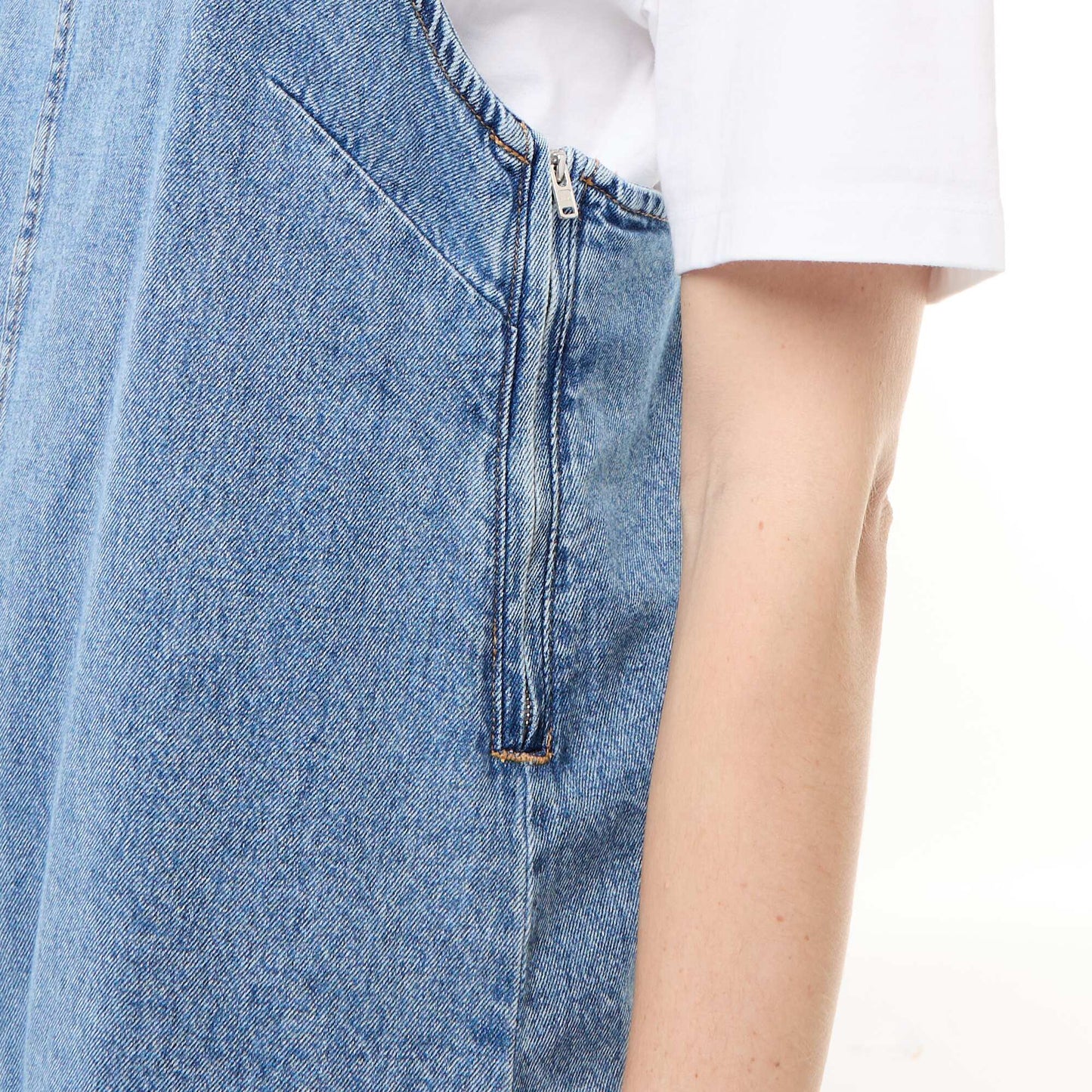 Dungaree Style Romper BLUE