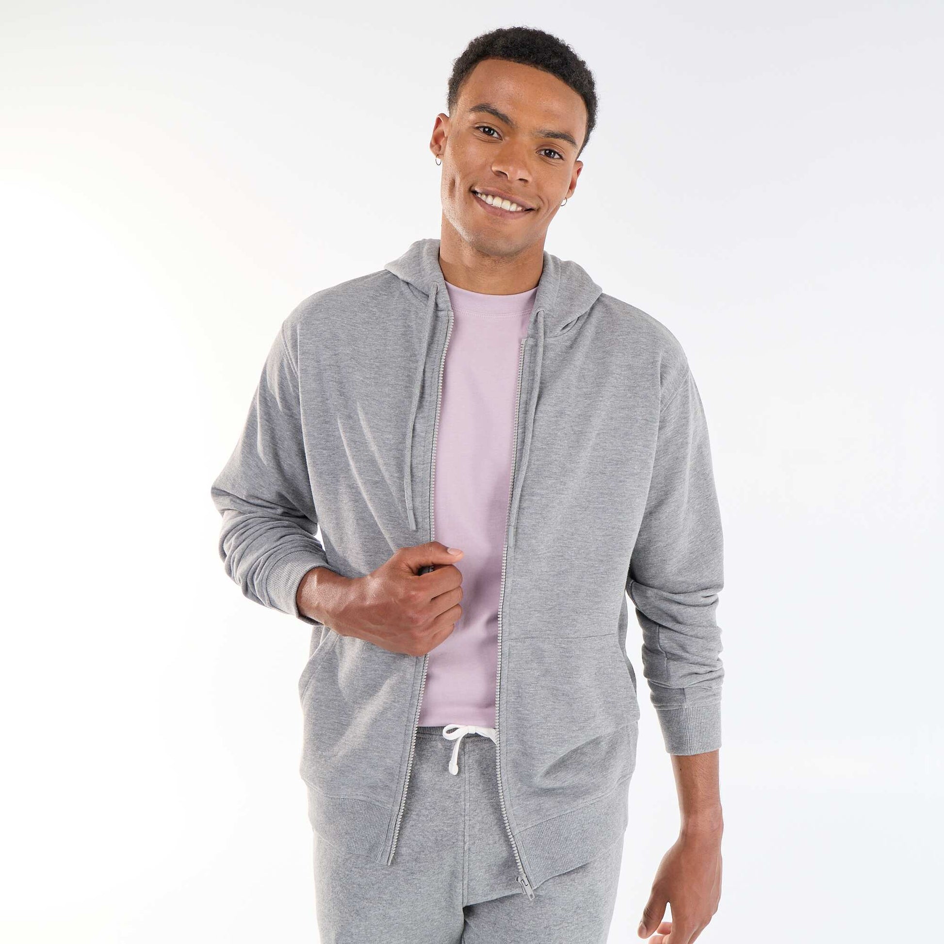 French Terry Hoodie GREY