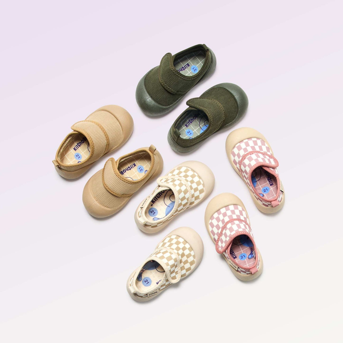 Motor Skills 4 'Walking' Slippers - Kitchoun PINK