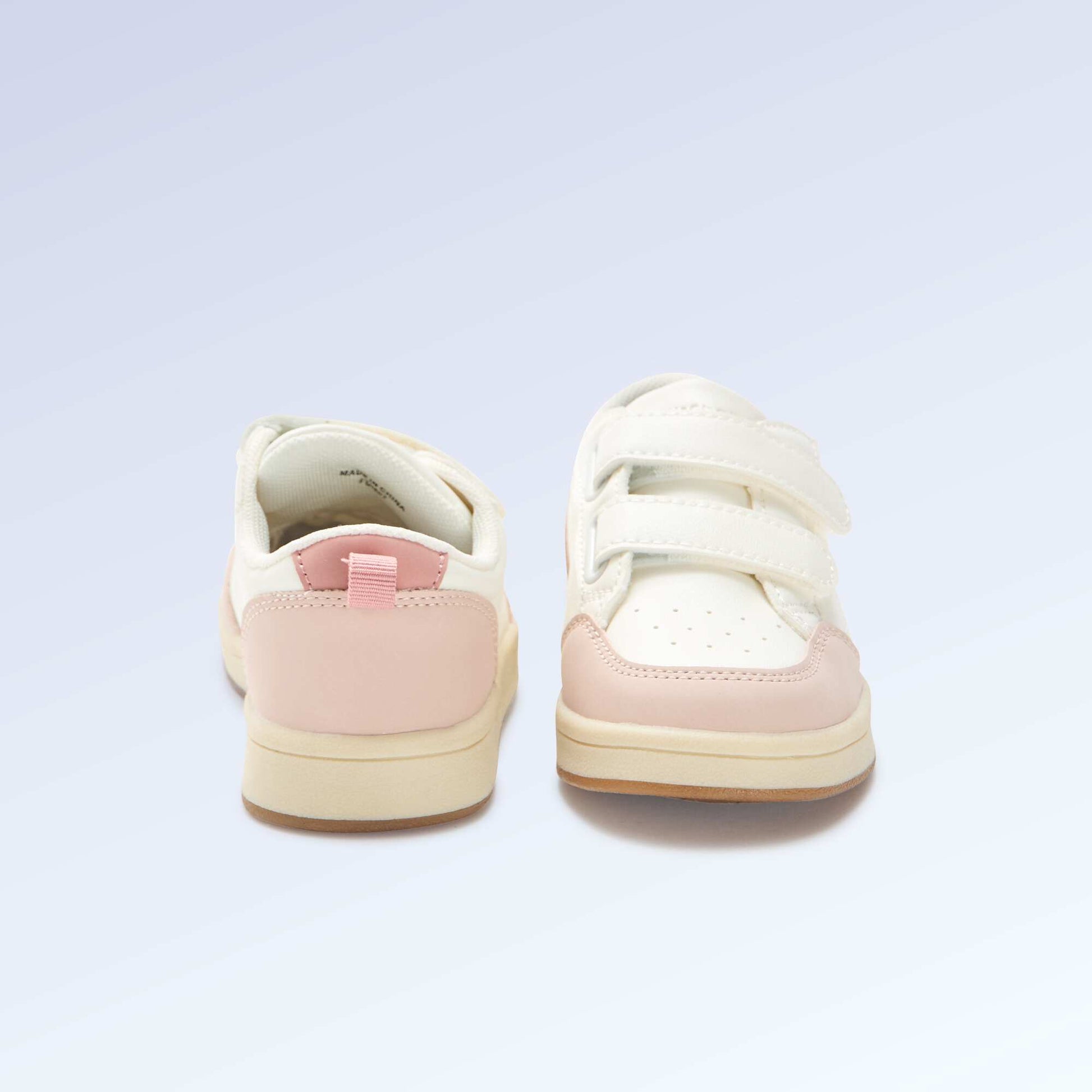 Velcro Sneakers - 'Walking' Motor Skills Level 4 - Kitchoun PINK