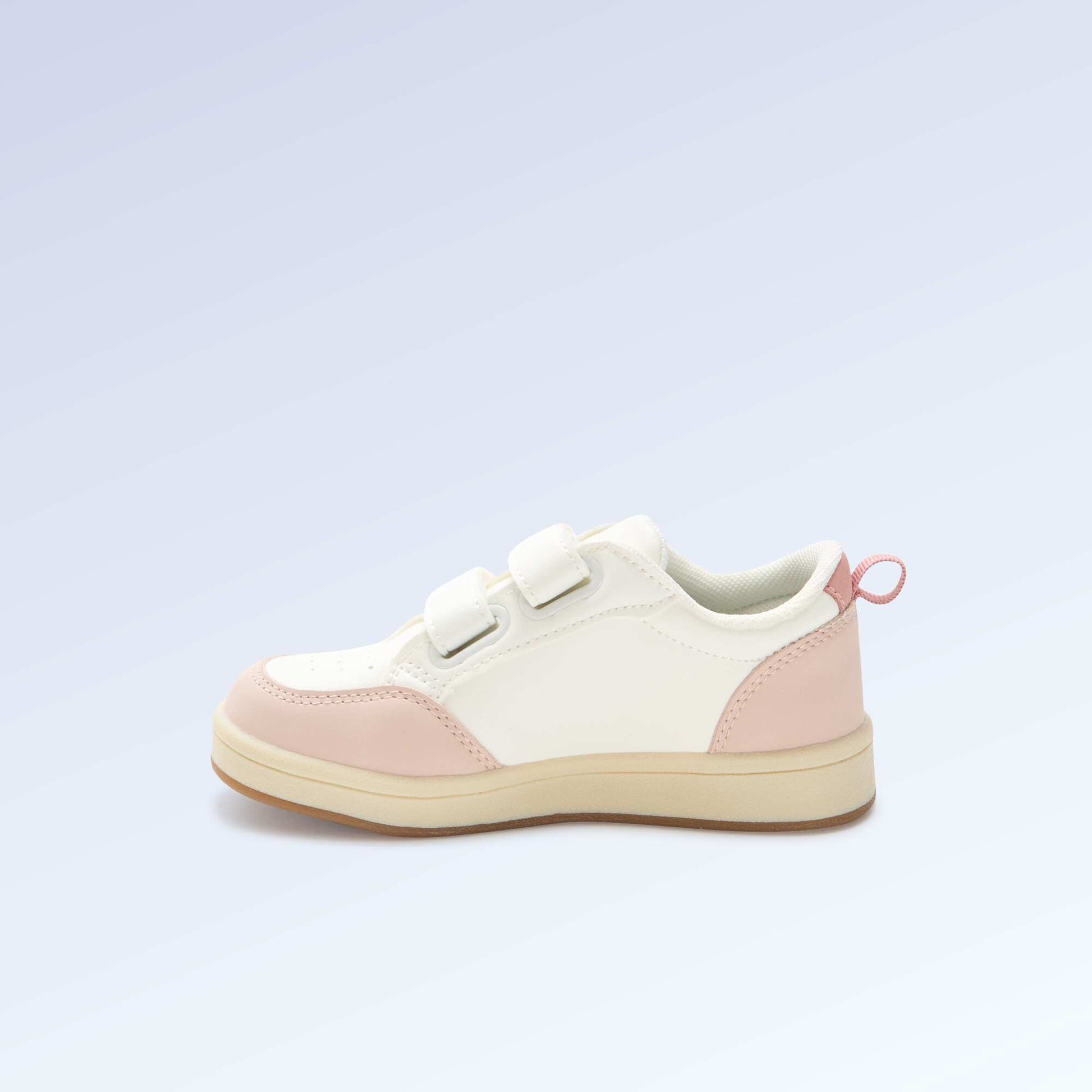 Velcro Sneakers - 'Walking' Motor Skills Level 4 - Kitchoun PINK