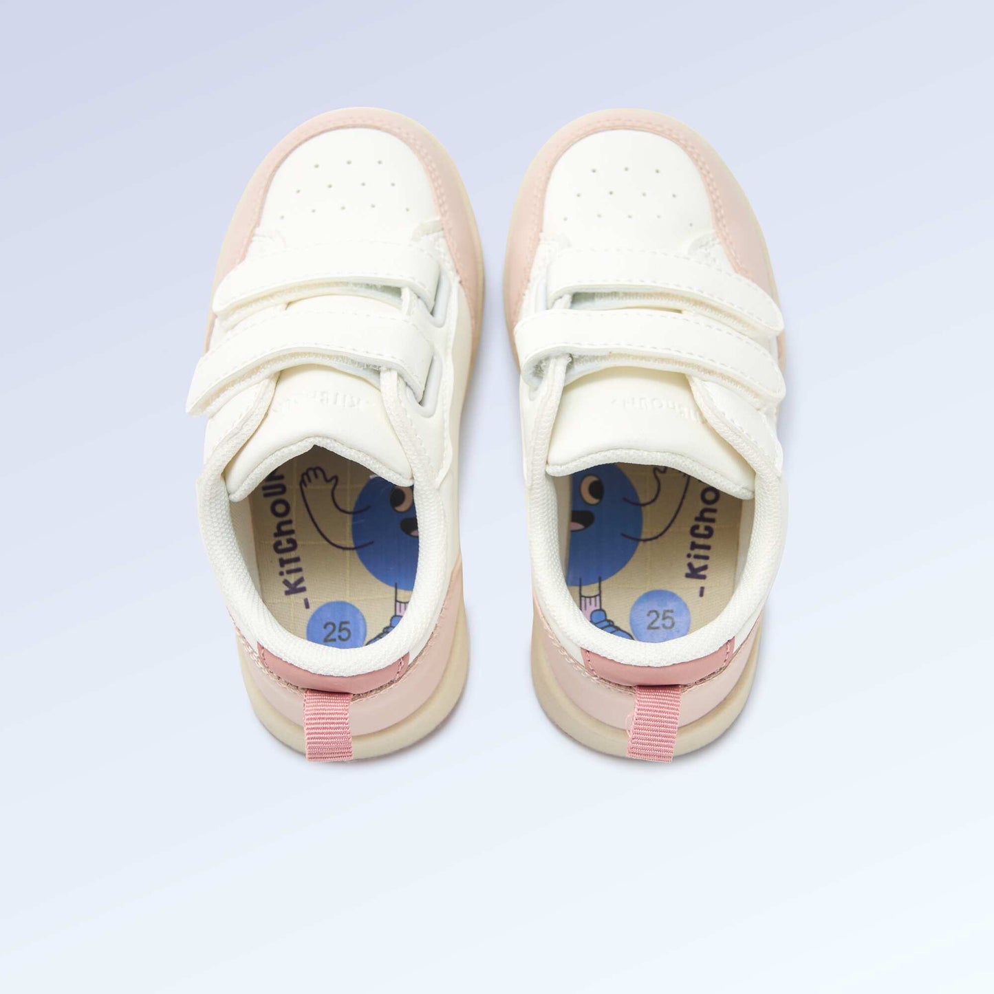 Velcro Sneakers - 'Walking' Motor Skills Level 4 - Kitchoun PINK