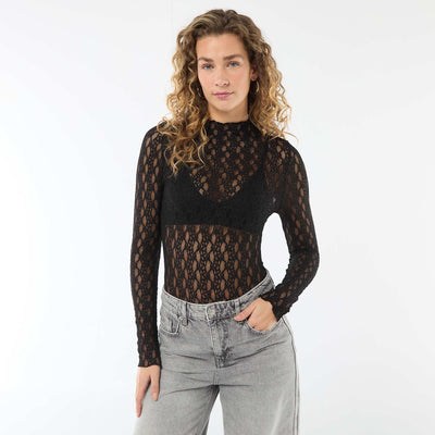 Lace Bodysuit BLACK