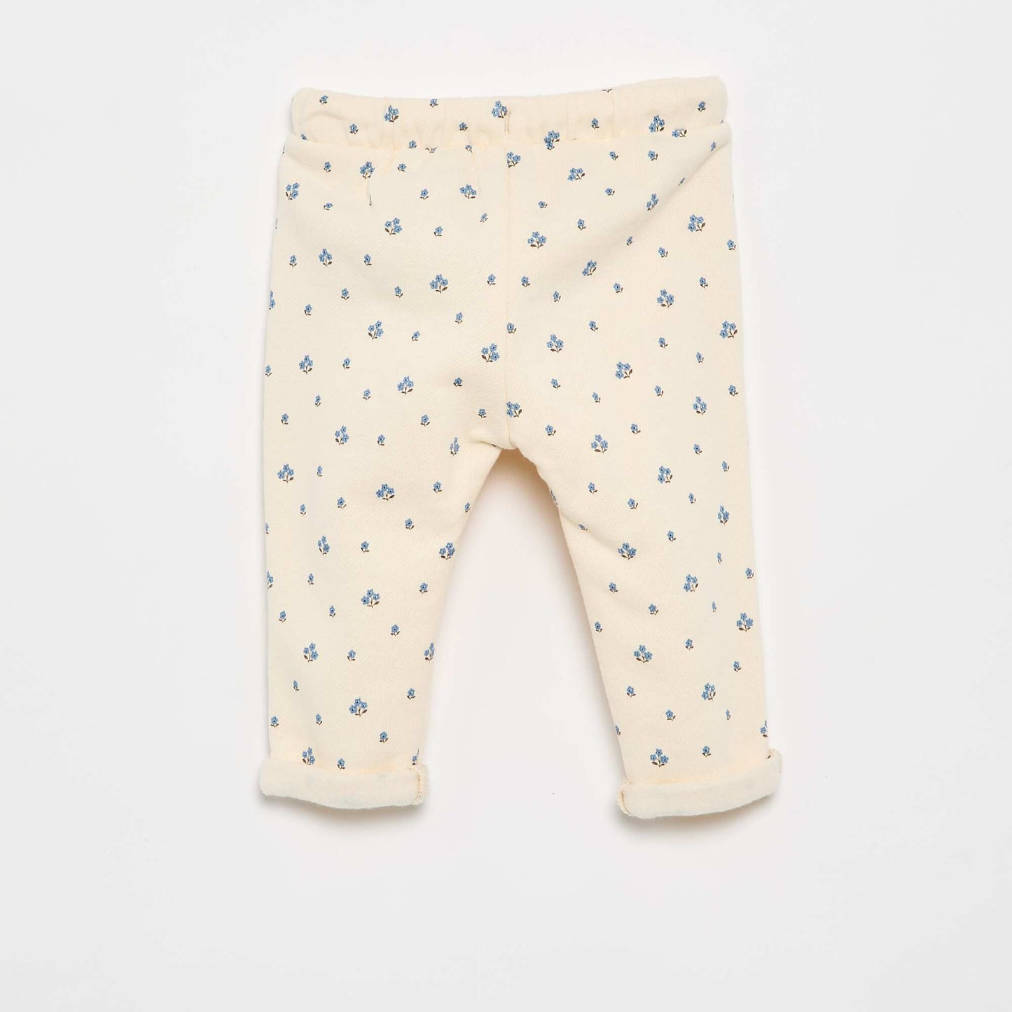 Patterned jogging pants WHITE