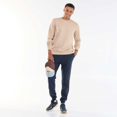 French Terry Jogging Pants BLUE