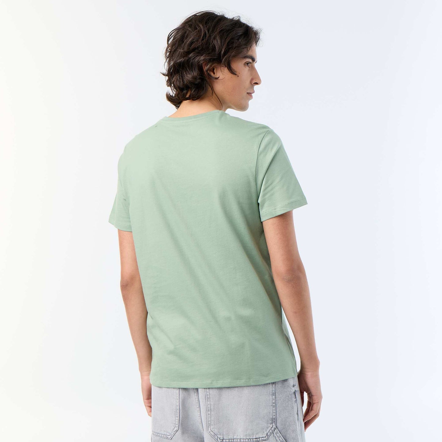 Printed Short-Sleeved T-Shirt GREEN