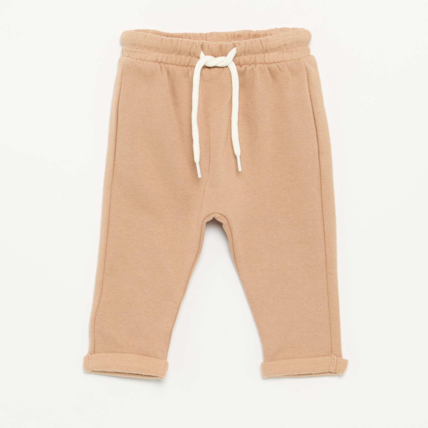 2-Pack Fleece Harem Pants BEIGE