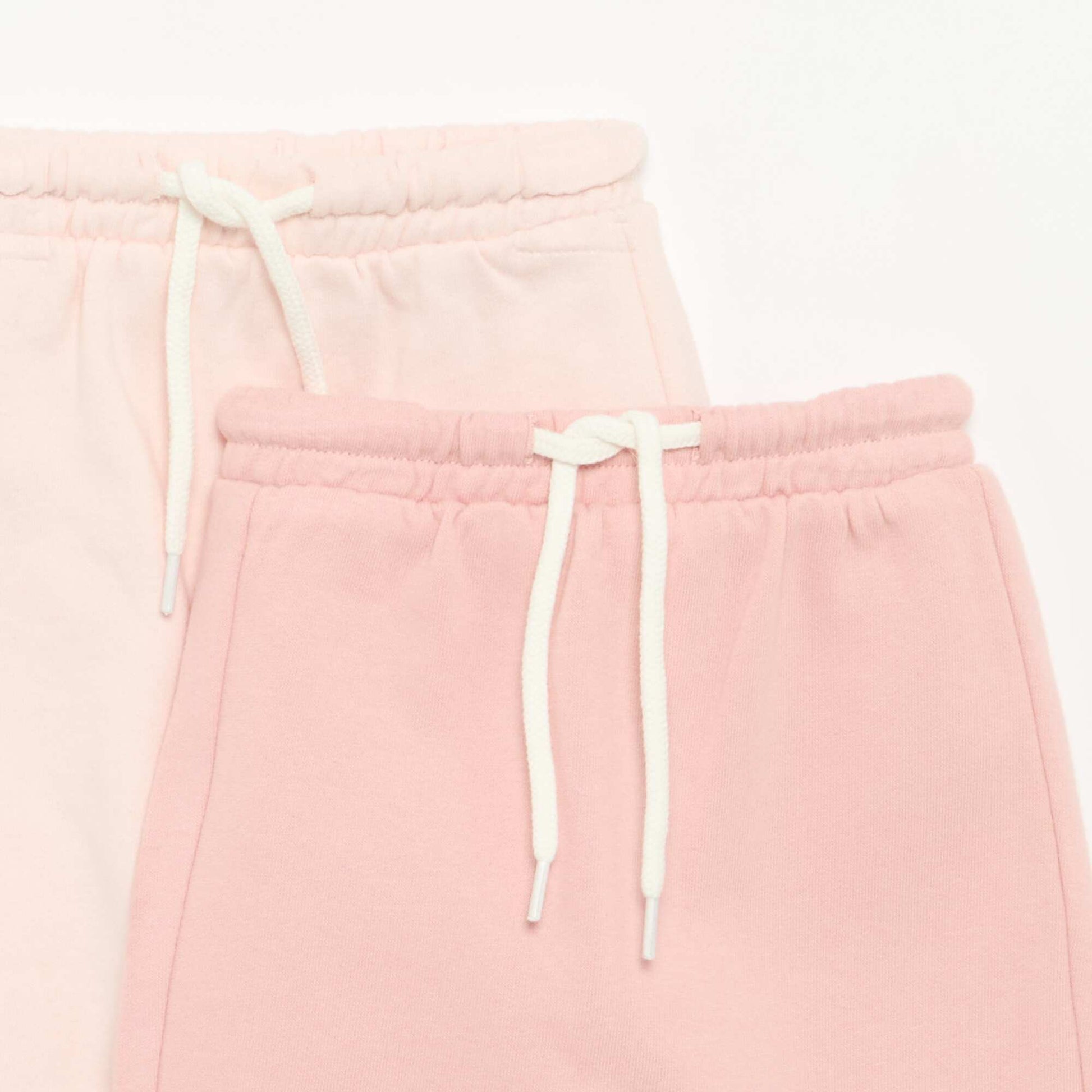 2-Pack Fleece Harem Pants PINK