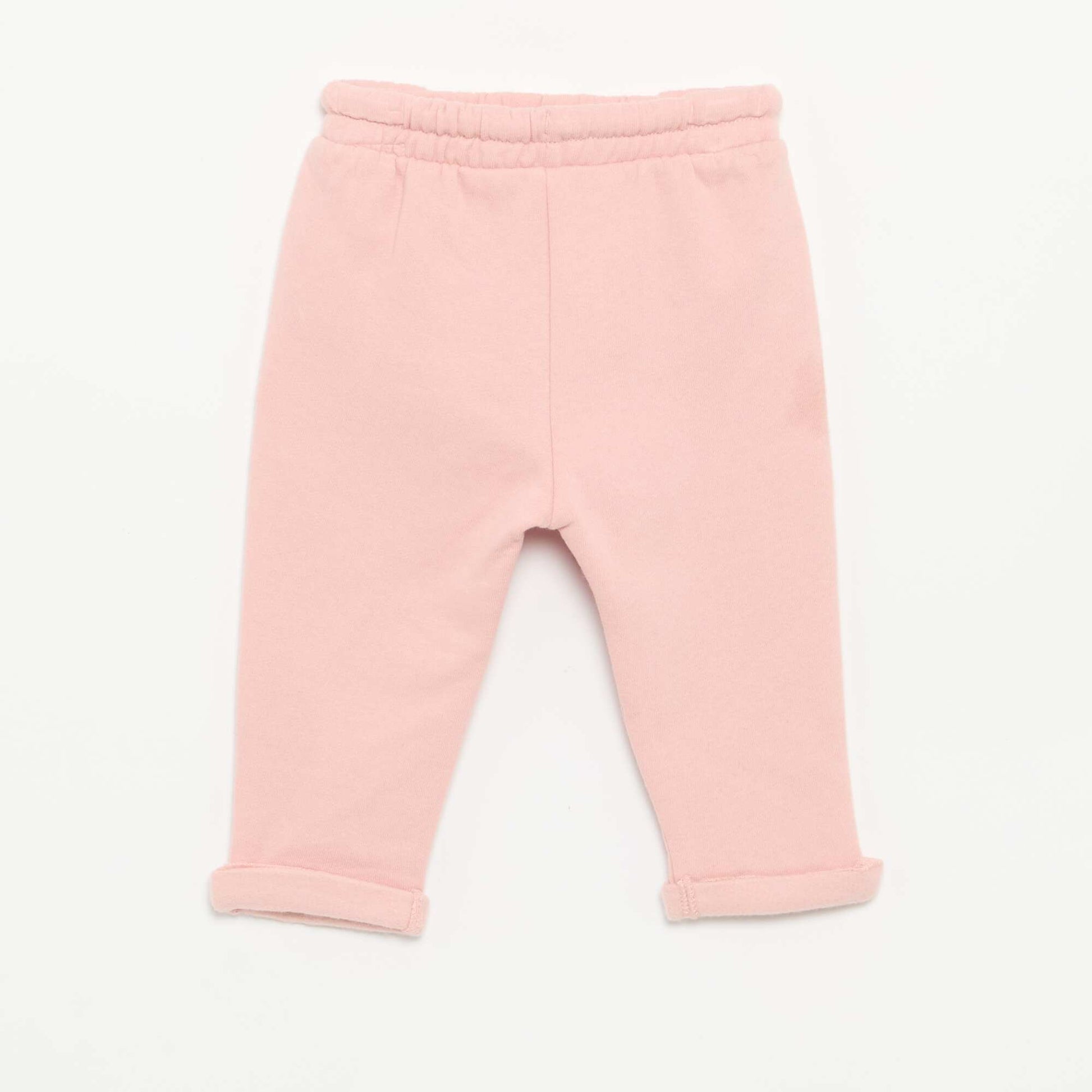 2-Pack Fleece Harem Pants PINK