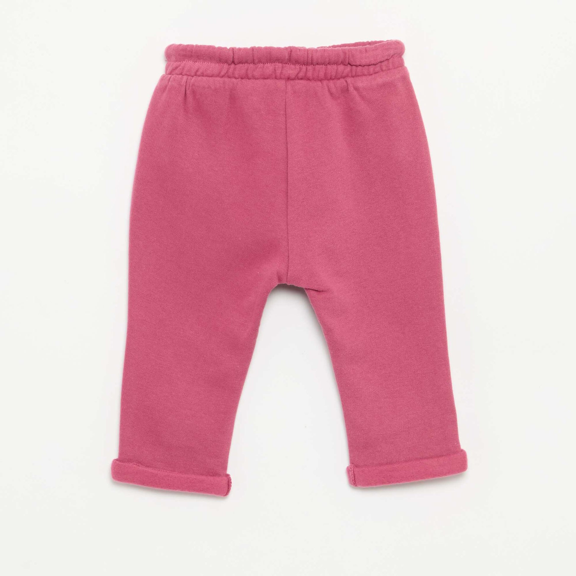 2-Pack Fleece Harem Pants PURPLE