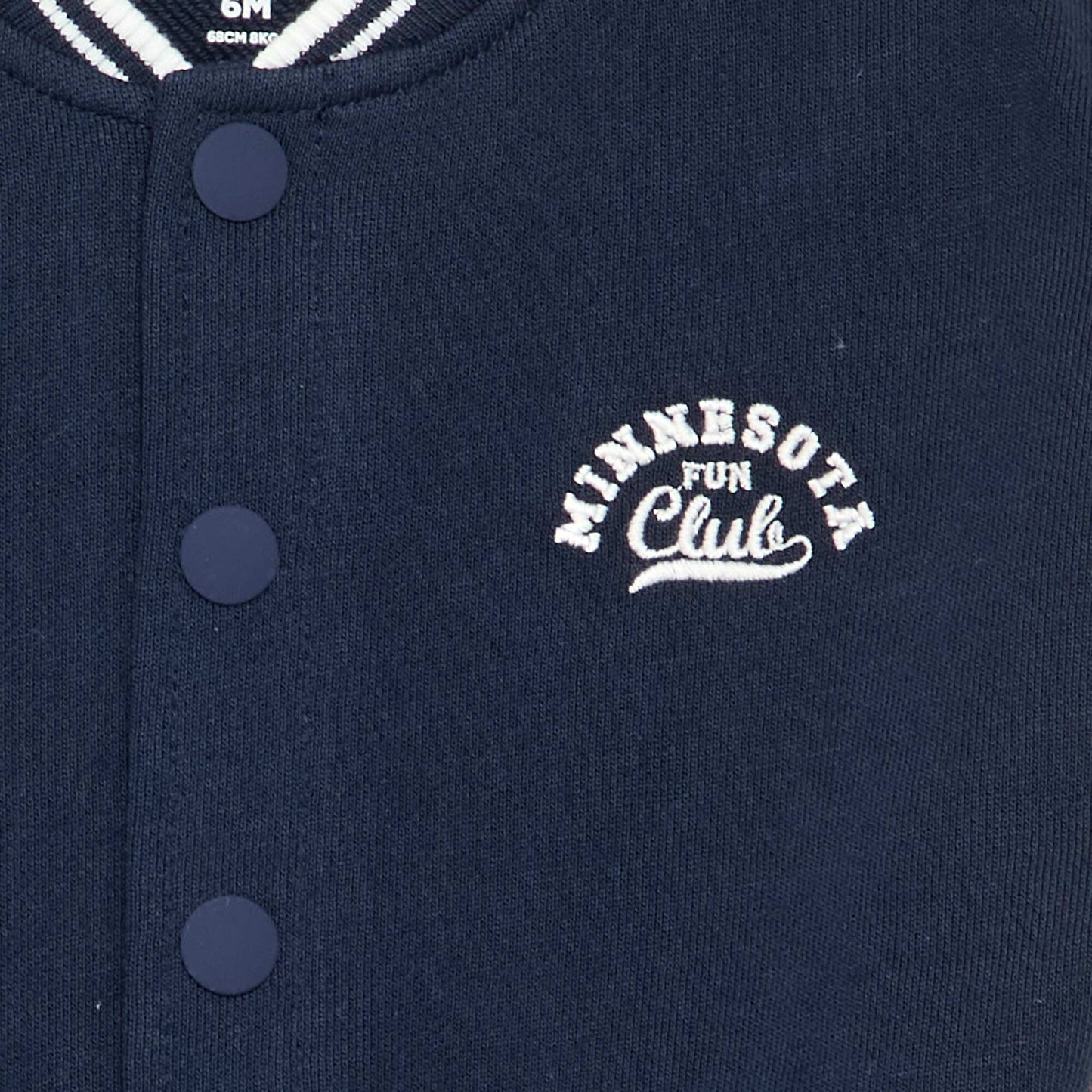 American campus style jacket BLUE