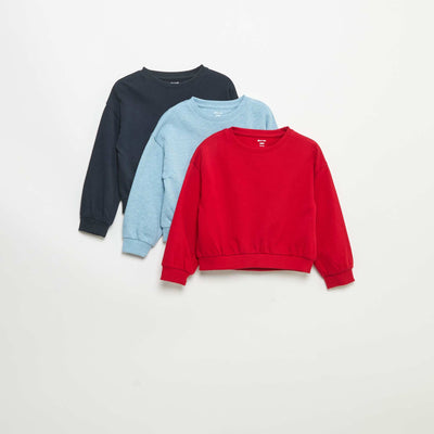 Pack of 2 sweatshirts BLUE