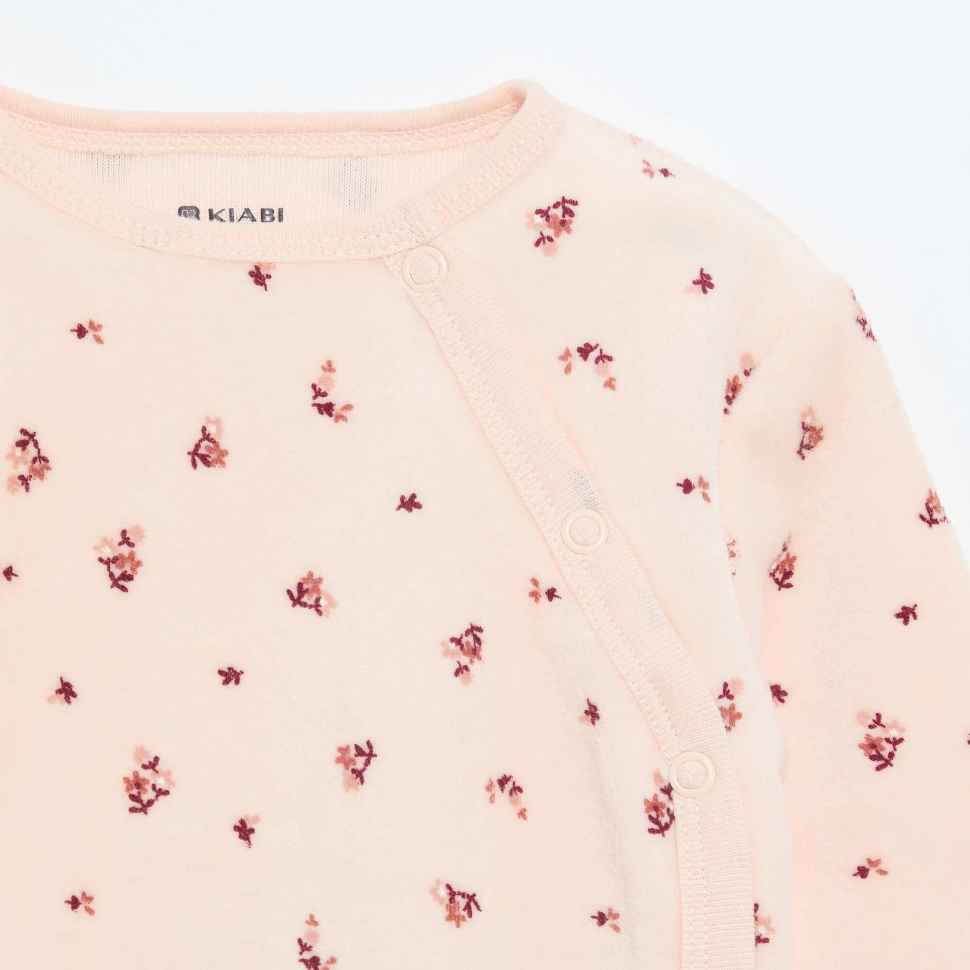 2-piece Velour Pyjamas PINK