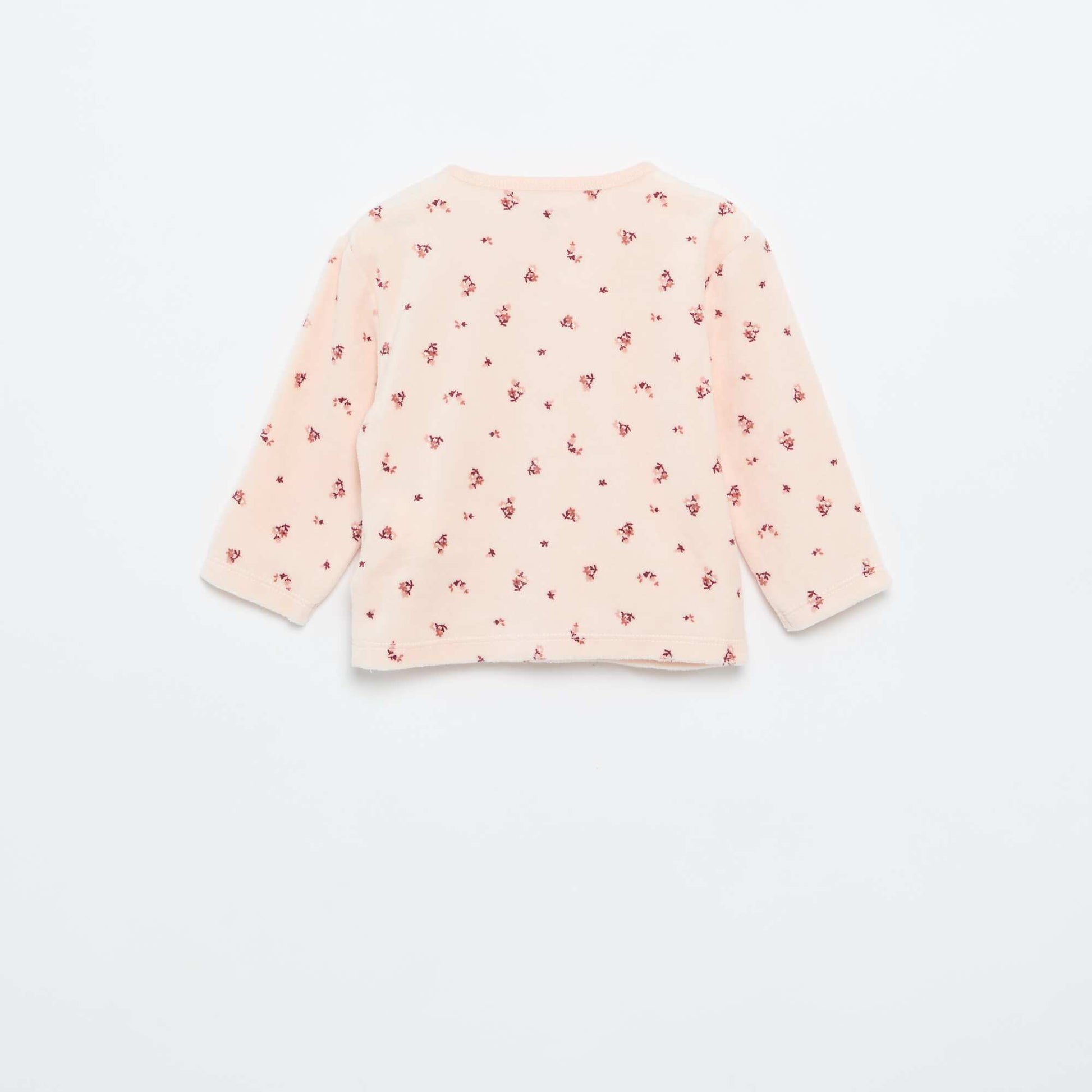 2-piece Velour Pyjamas PINK