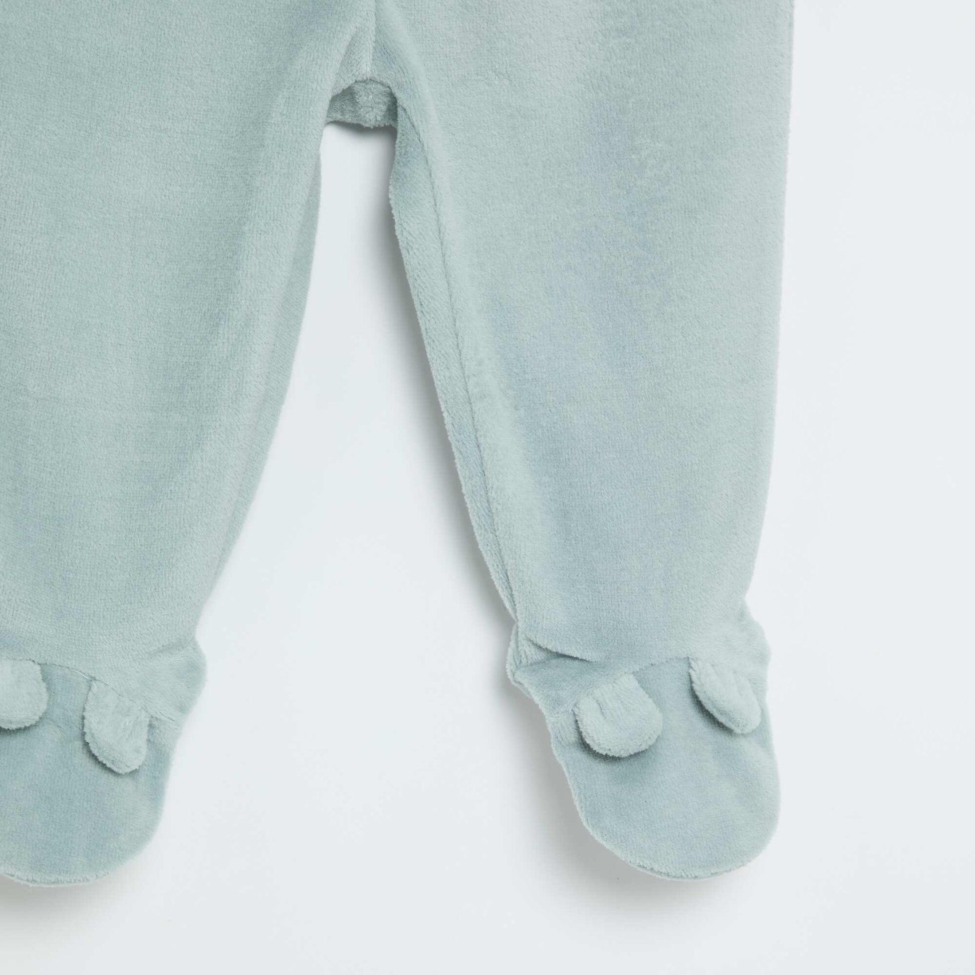 2-piece Velour Pyjamas BLUE
