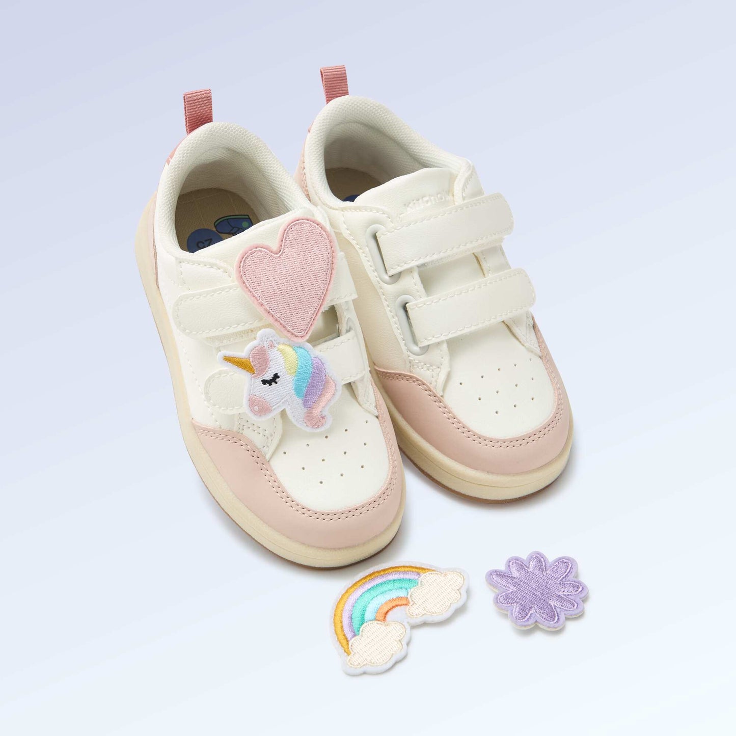 2 Slide-On Patches to Customize Your 'Kitchoun' Sneakers ORANGE