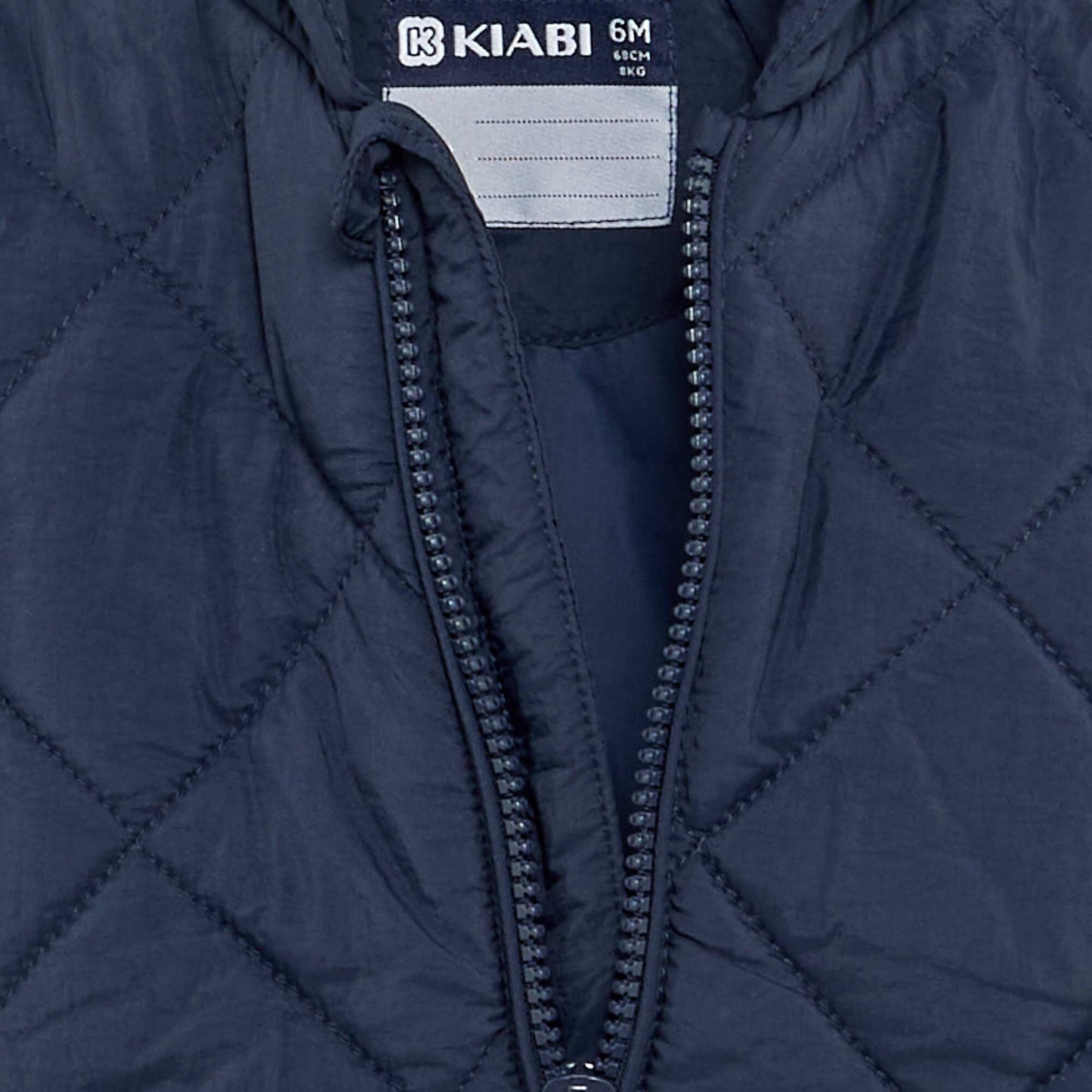 Hooded Zip-Up Jacket BLUE
