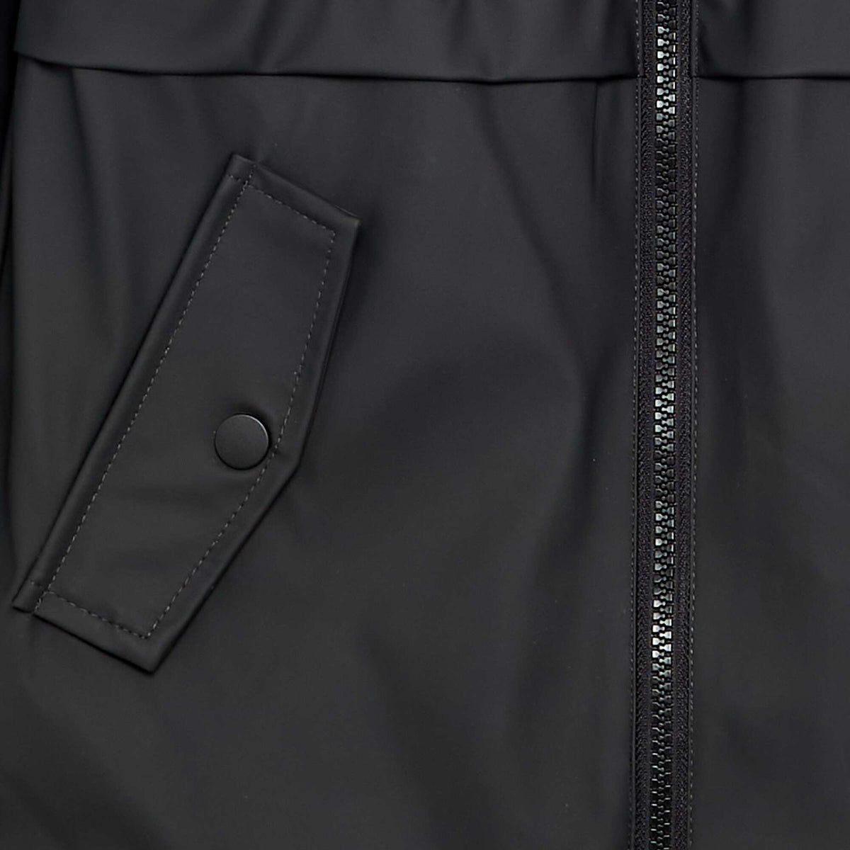 Sherpa-lined Parka BLACK