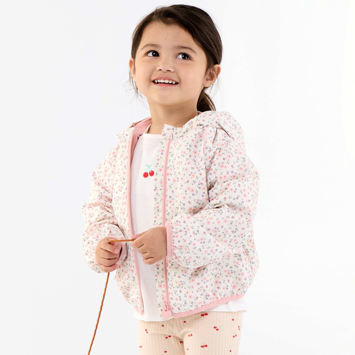 Lightweight Hooded Windbreaker PINK