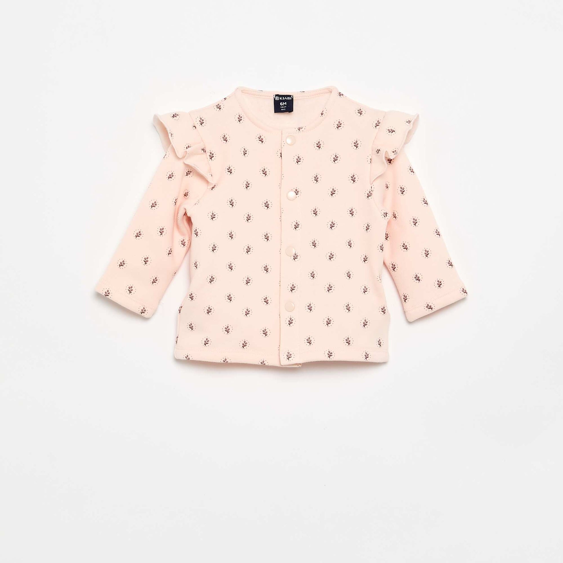 2-Piece Footed Pajama Set PINK