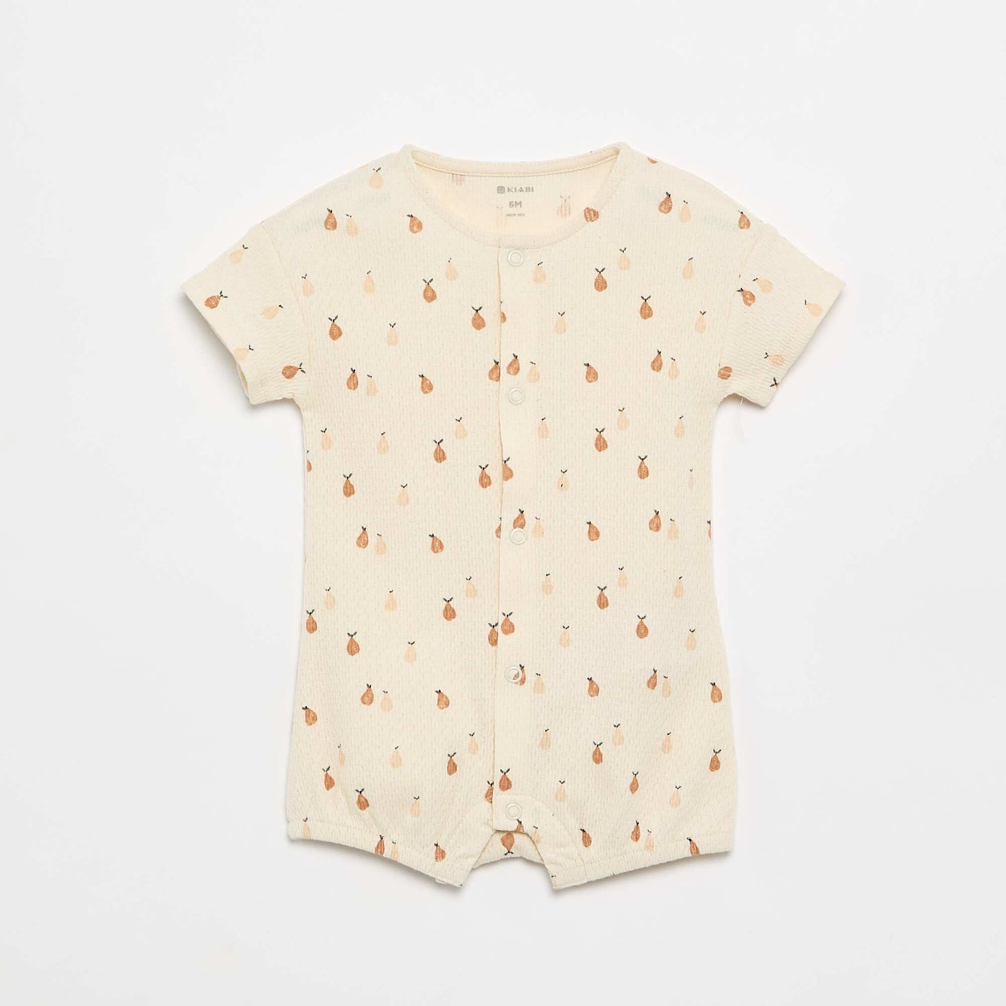 Pack of 2 Lightweight Sleepsuits BEIGE