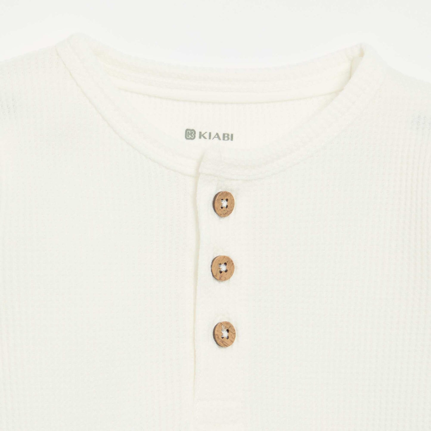 Henley T-shirt WHITE