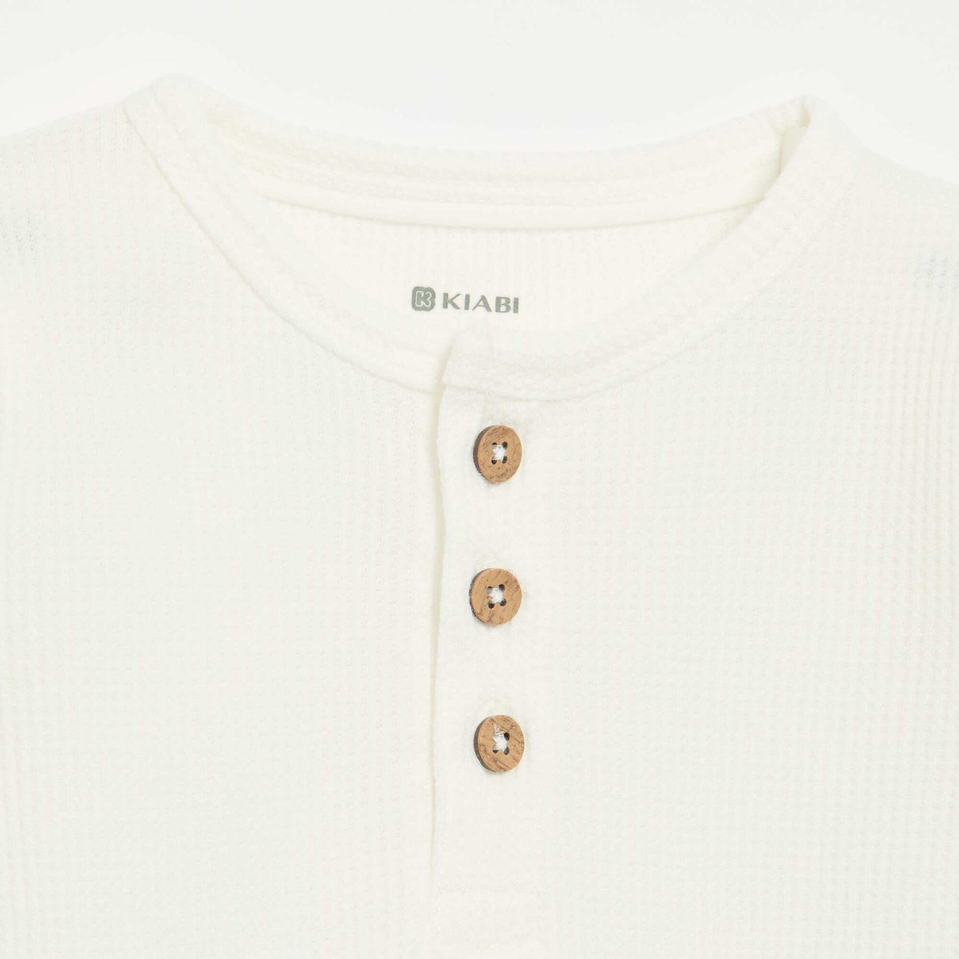 Henley T-shirt WHITE