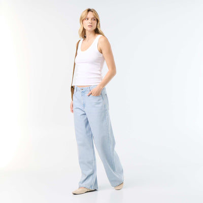 Baggy Denim Pants BLUE