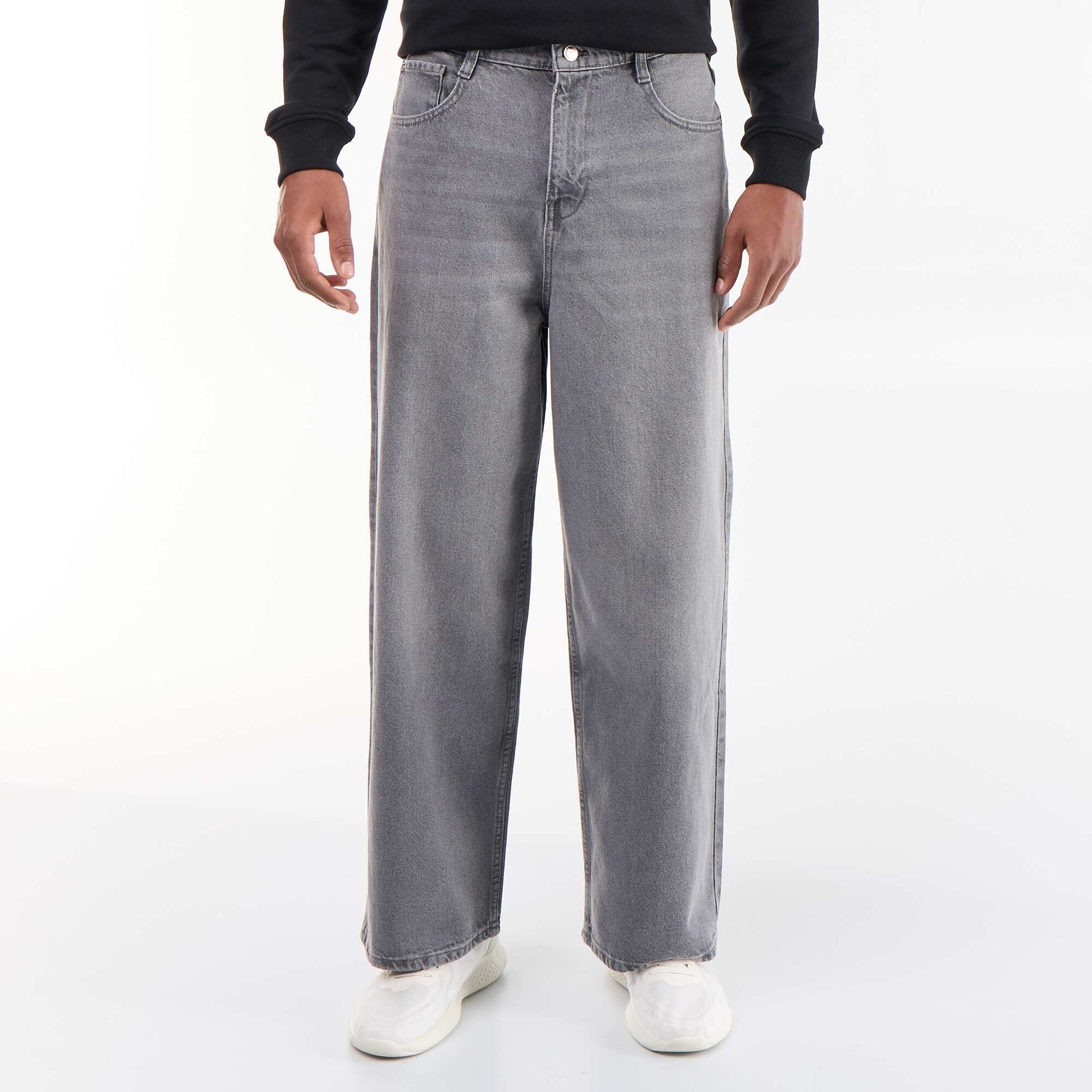 Baggy / Loose Fit Jeans GREY