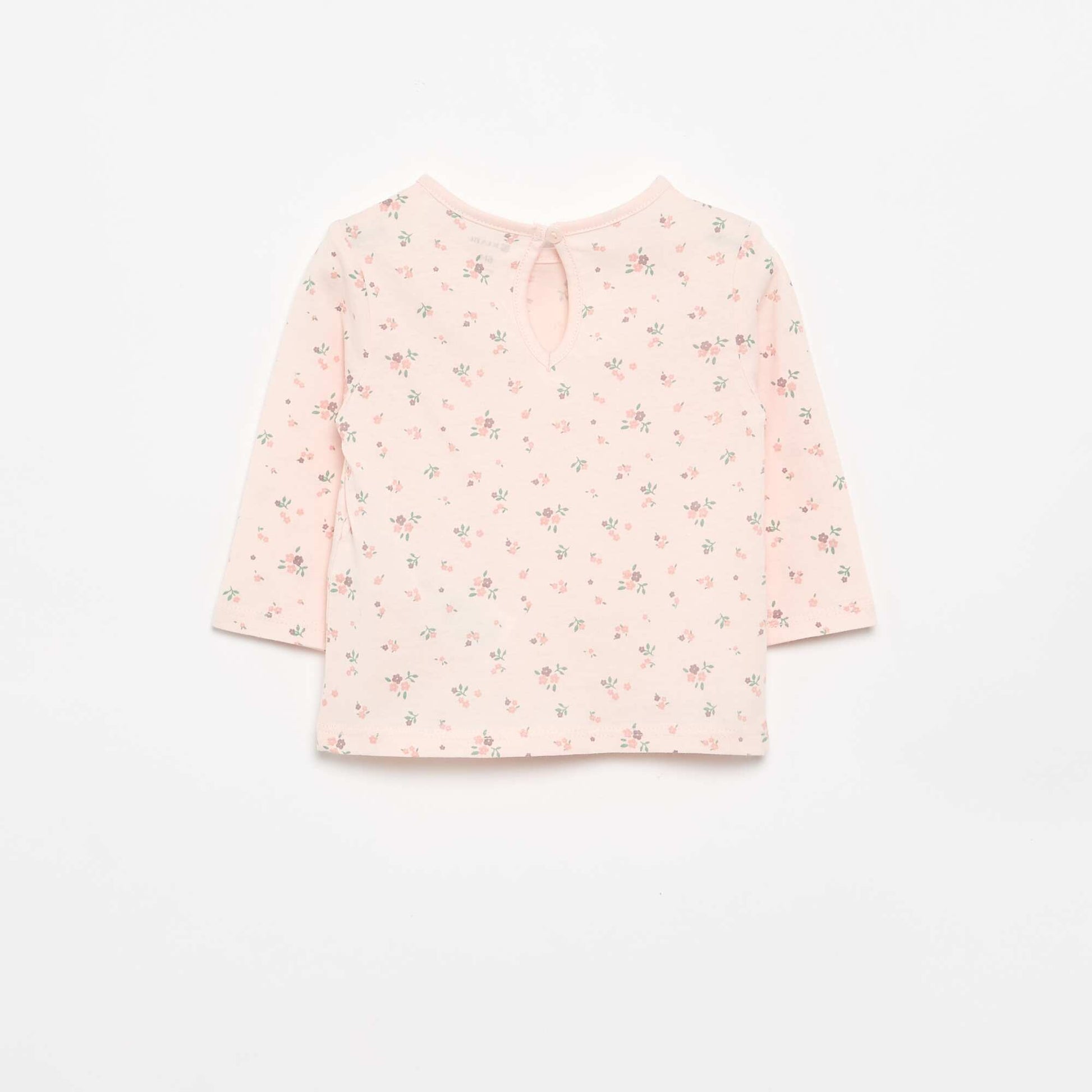 Set of 3 long-sleeved t-shirts PINK