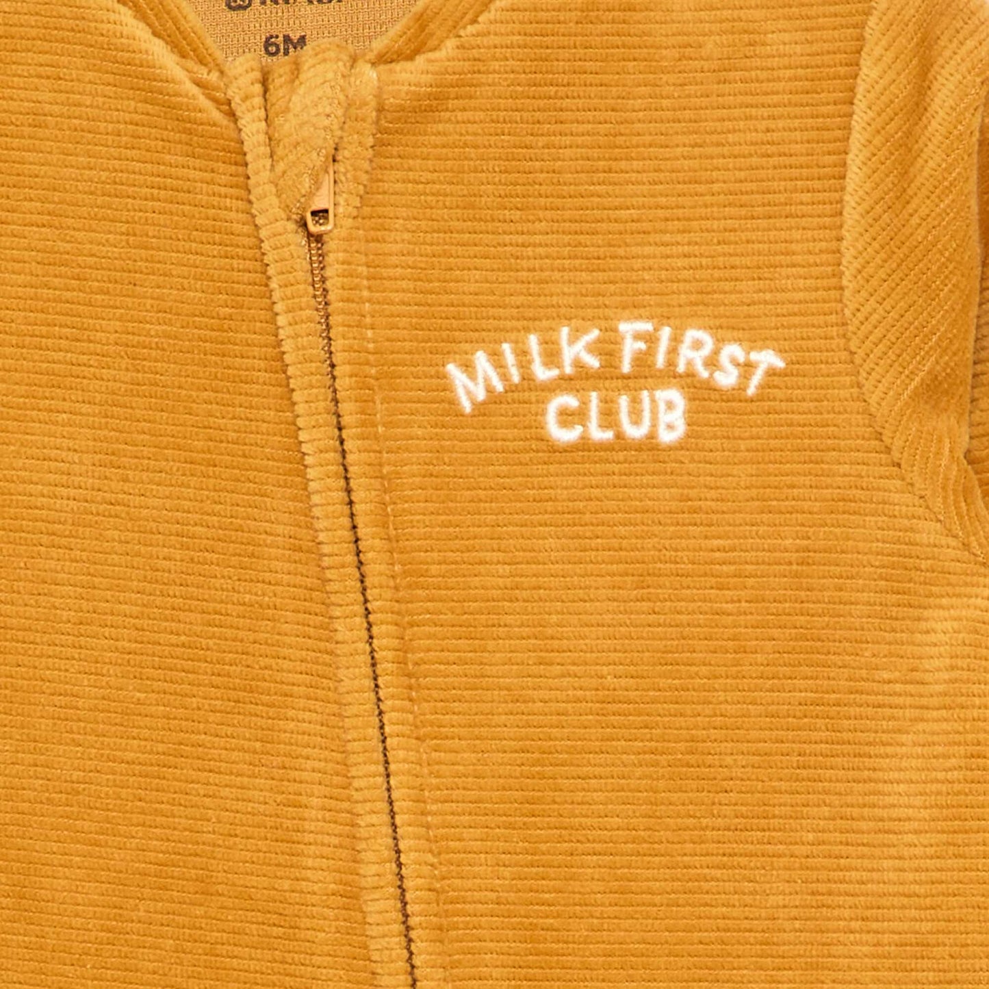 Velvet Baby Sleepsuit YELLOW