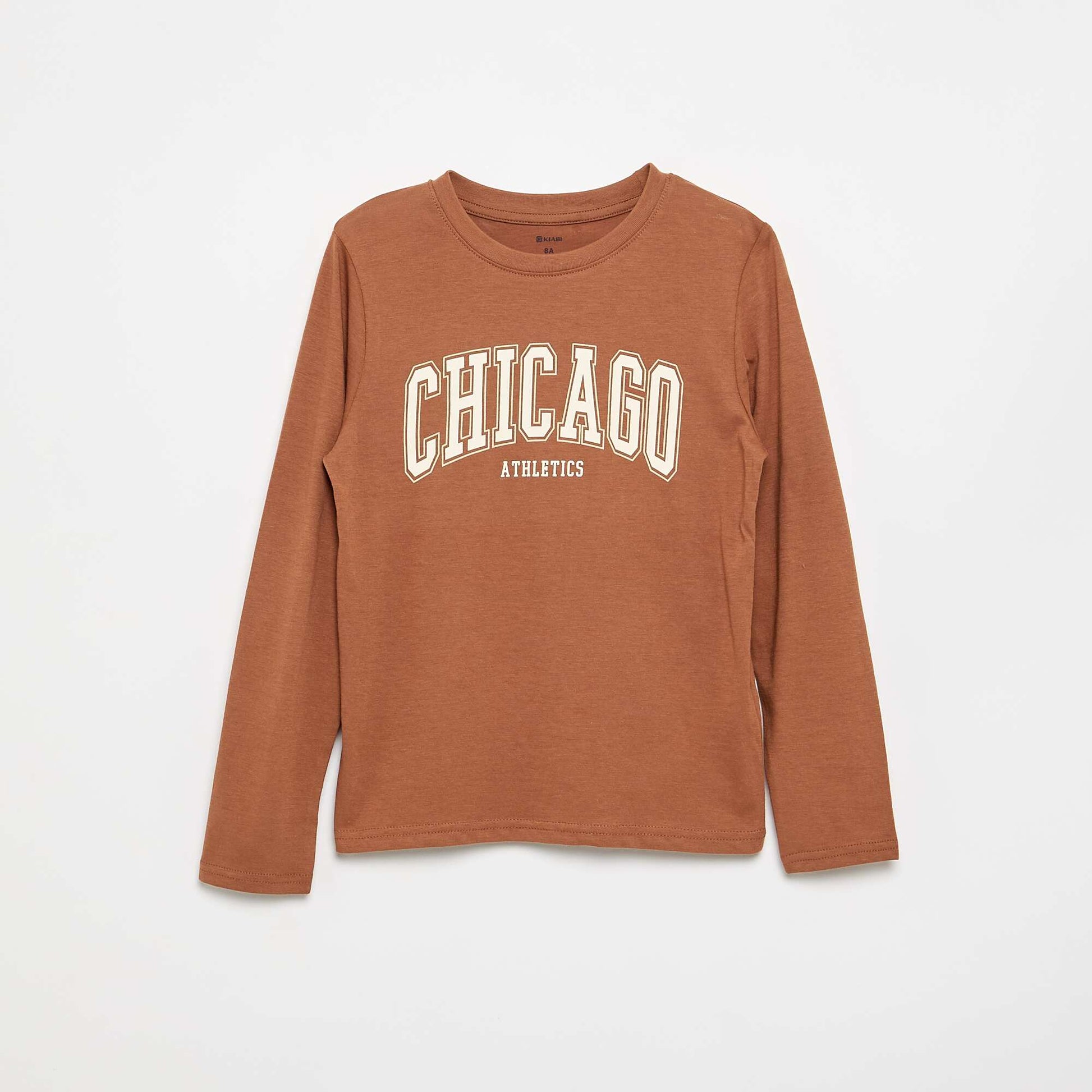 2-piece Pyjamas - Long-sleeved T-shirt + Trousers BROWN