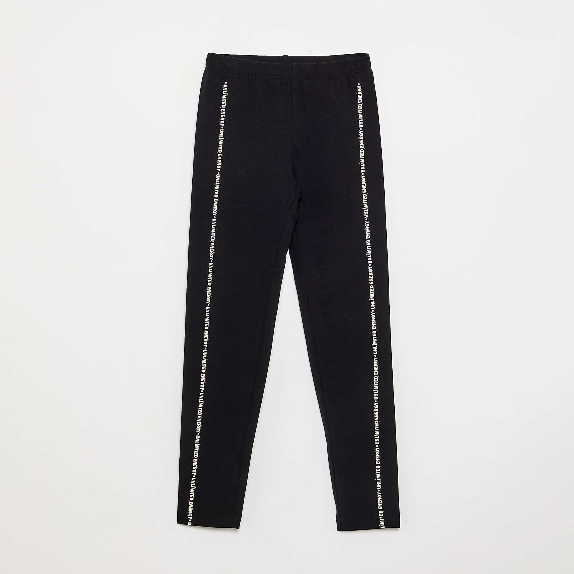 Pack of 2 Long Leggings BLACK