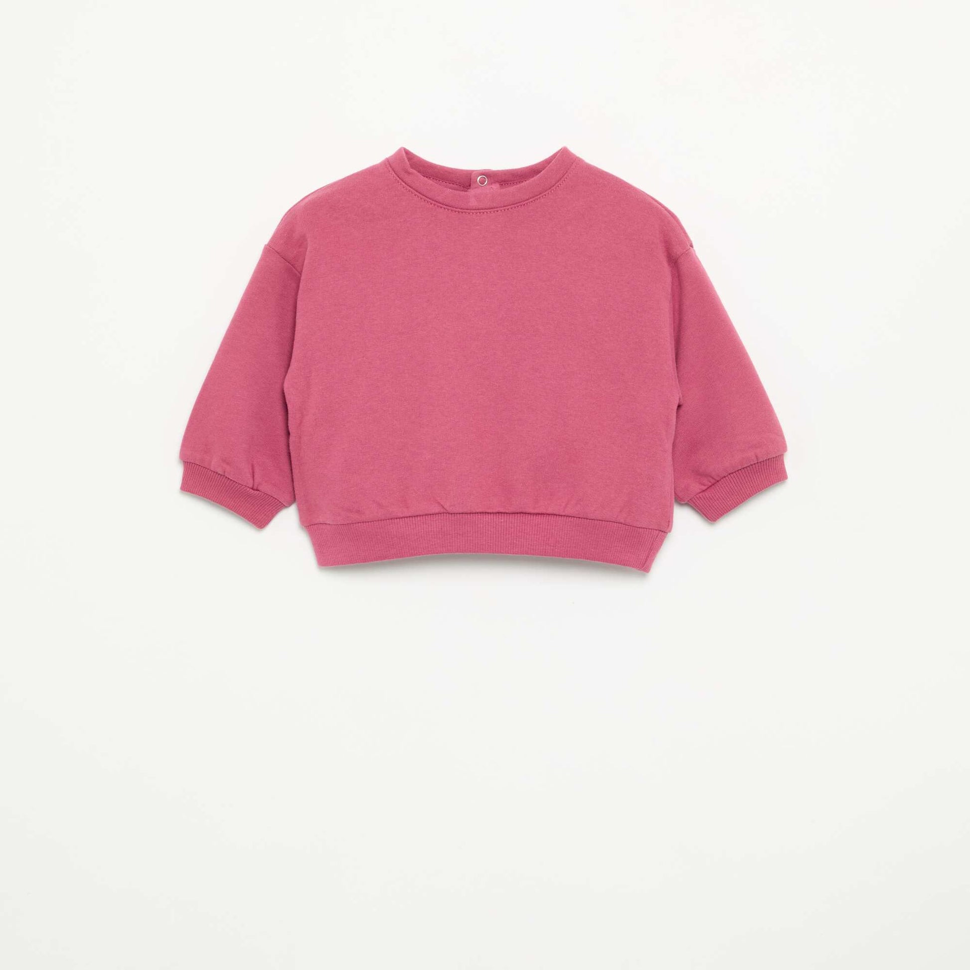 Pack of 2 fleece sweatshirts PURPLE