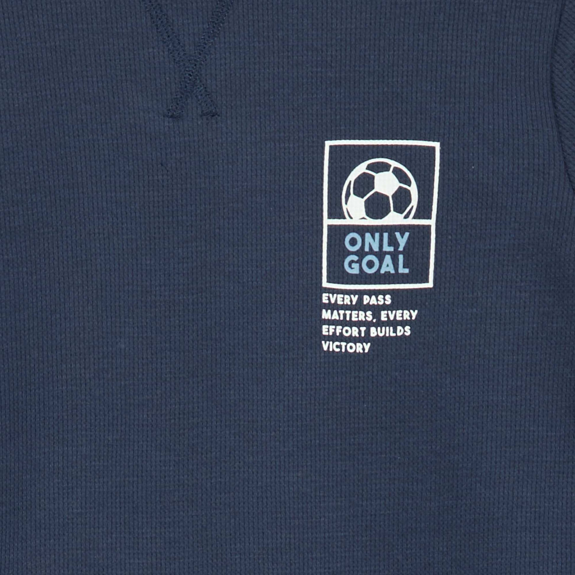 2-piece pyjamas - Long-sleeved T-shirt + trousers BLUE