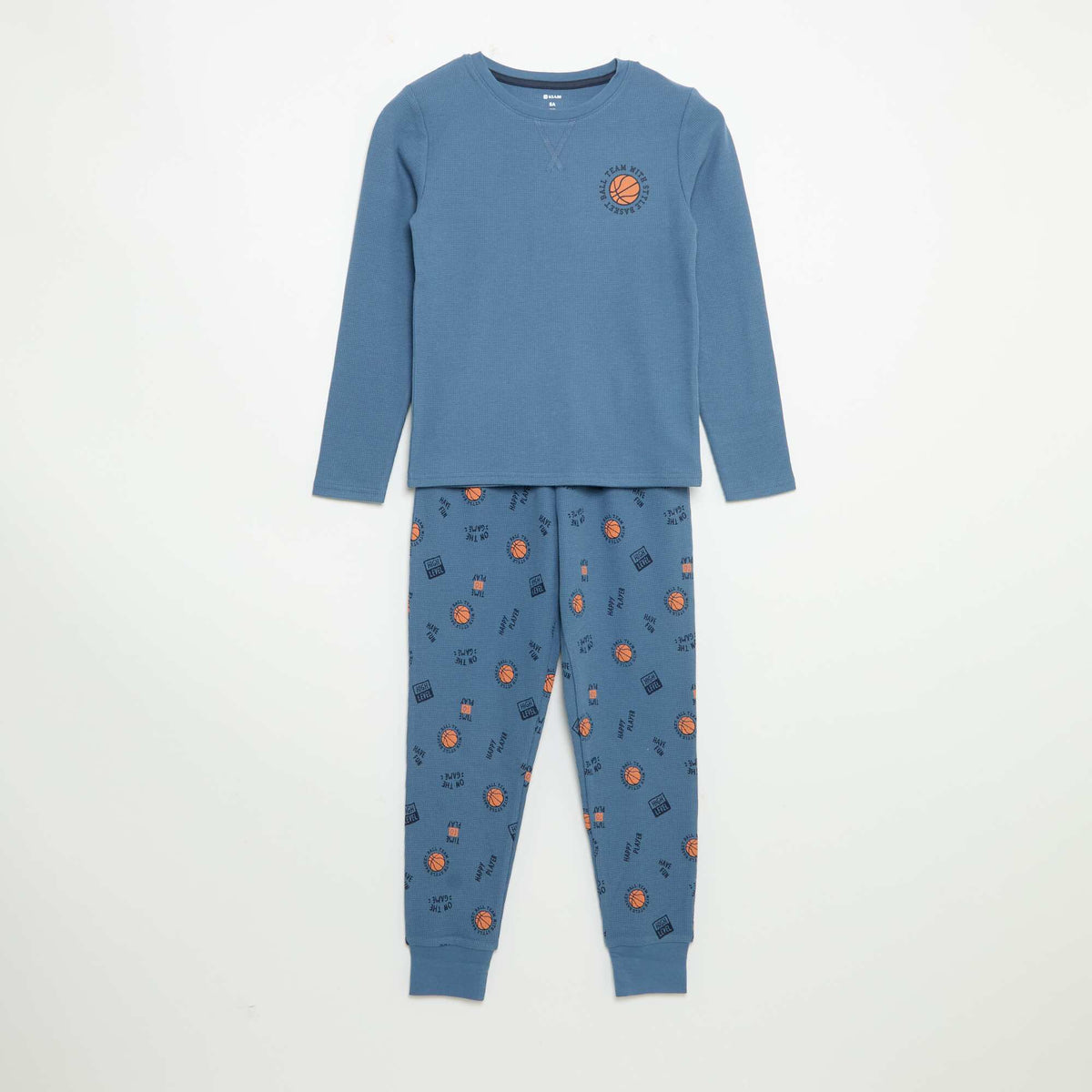 2-piece pyjamas - Long-sleeved T-shirt + trousers BLUE